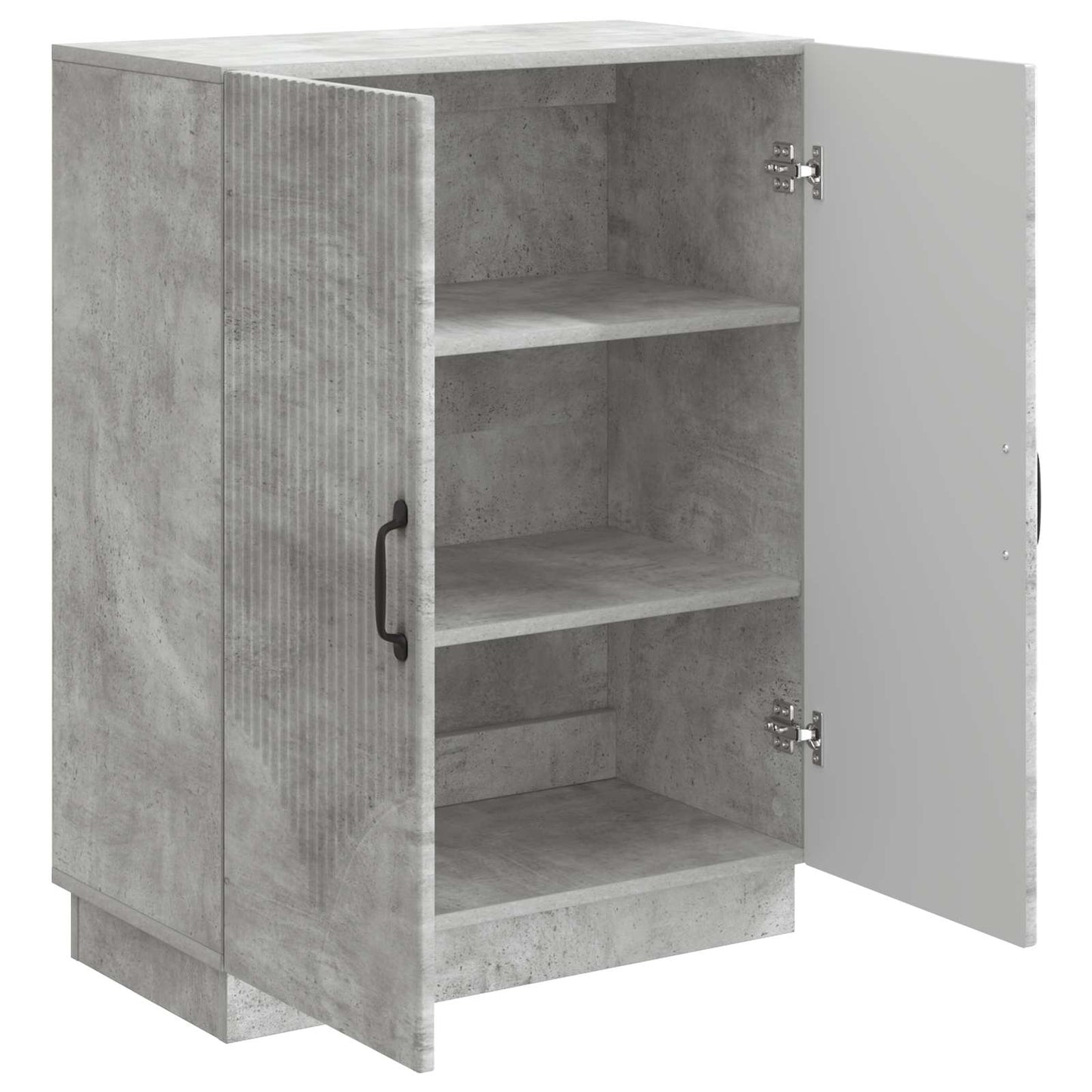 Sideboard Concrete Grey 66 x 34.5 x 87 cm Engineered Wood