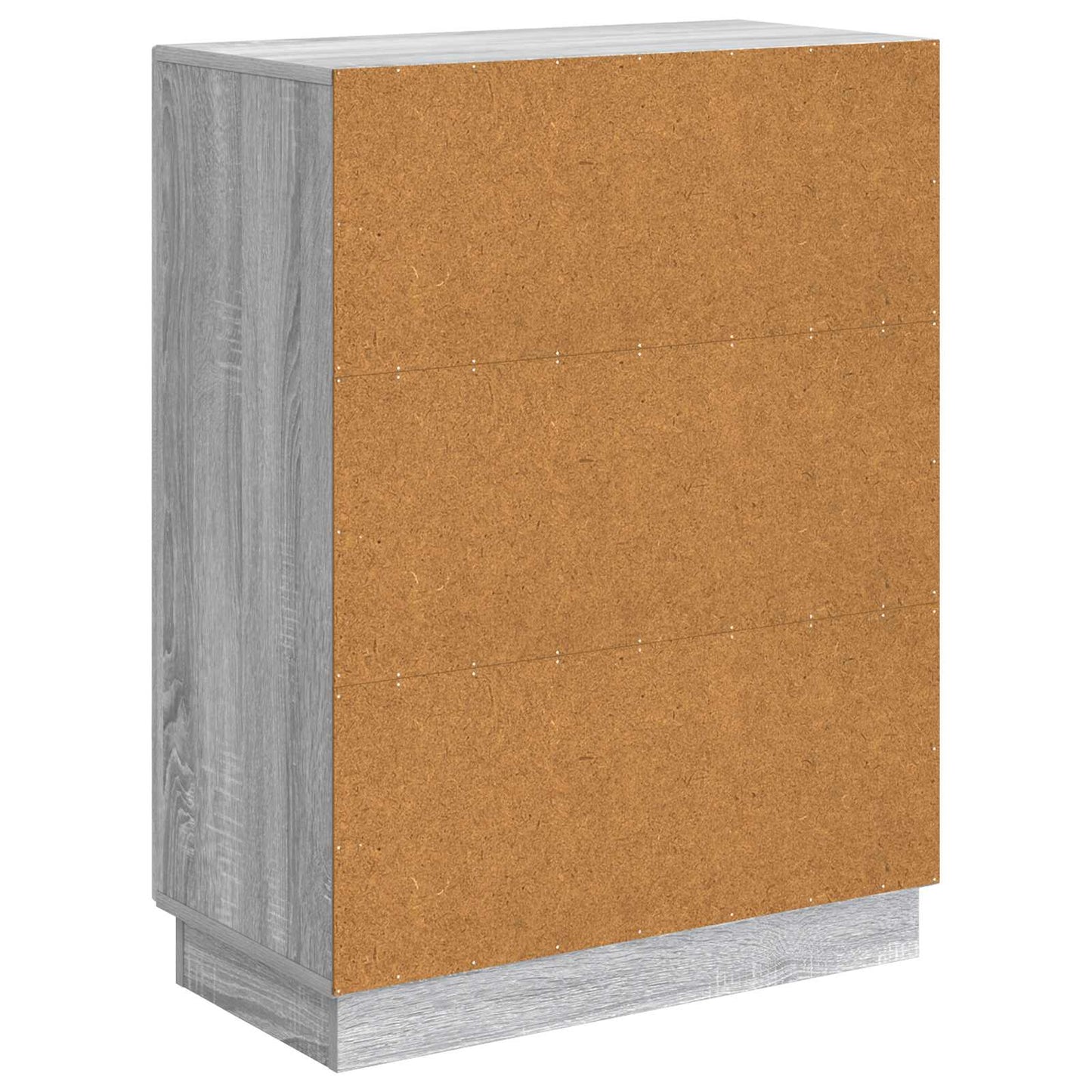 Sideboard Grey Sonoma 66 x 34.5 x 87 cm Engineered Wood