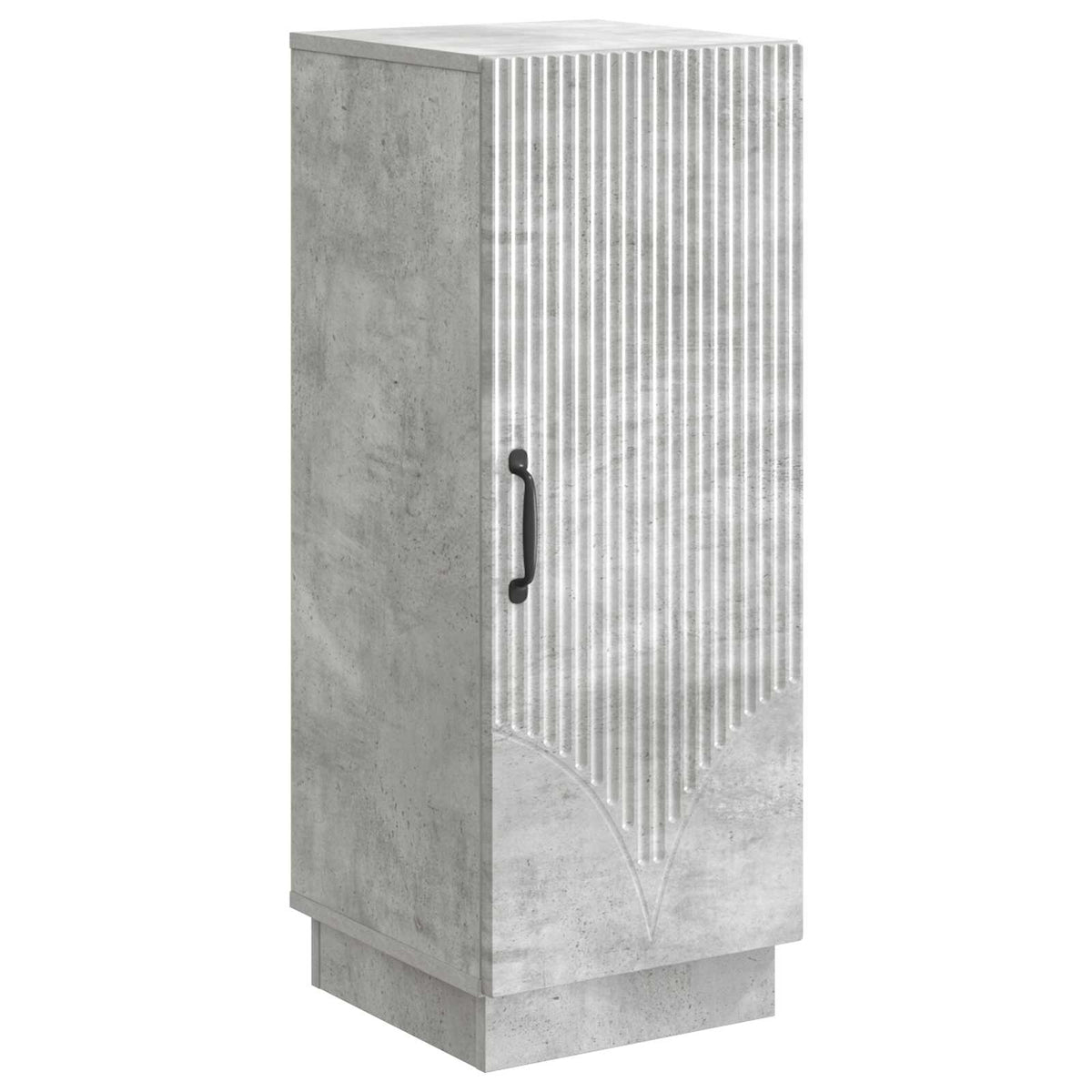 Sideboard Concrete Grey 33 x 34.5 x 87 cm Engineered Wood