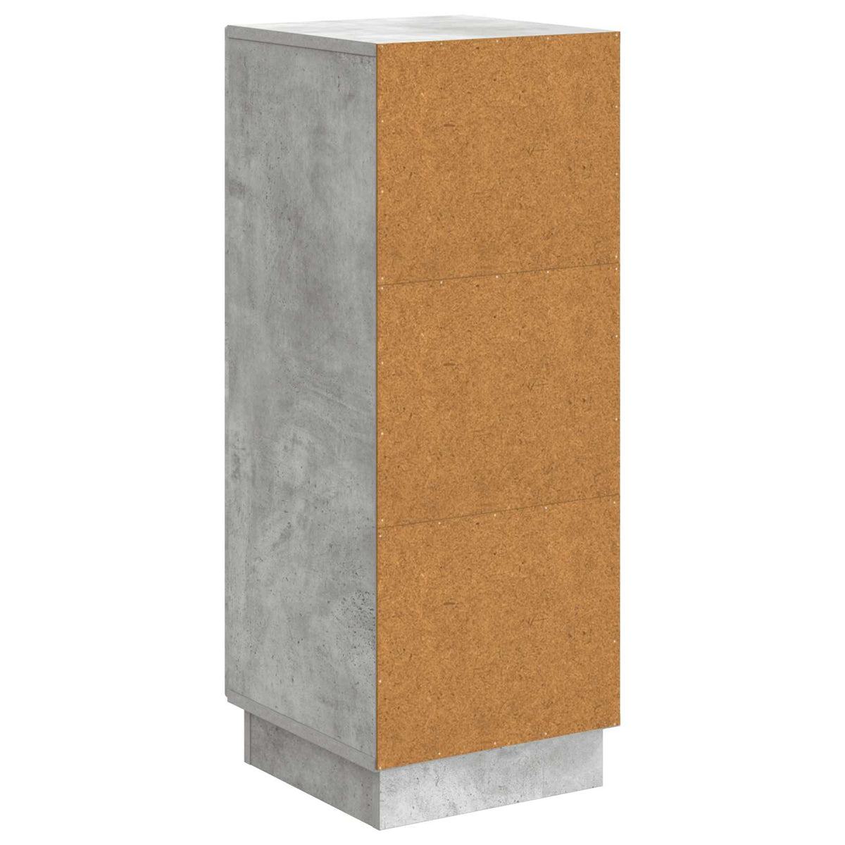 Sideboard Concrete Grey 33 x 34.5 x 87 cm Engineered Wood