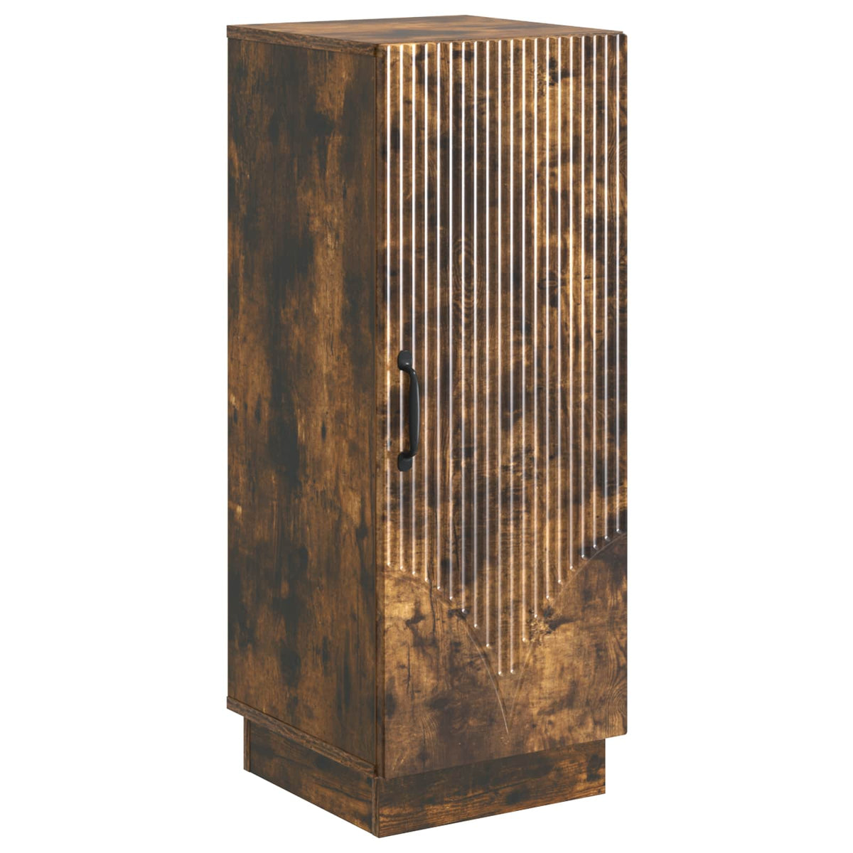 Sideboard Smoked Oak 33 x 34.5 x 87 cm Engineered Wood