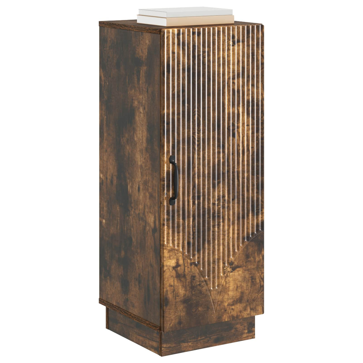 Sideboard Smoked Oak 33 x 34.5 x 87 cm Engineered Wood