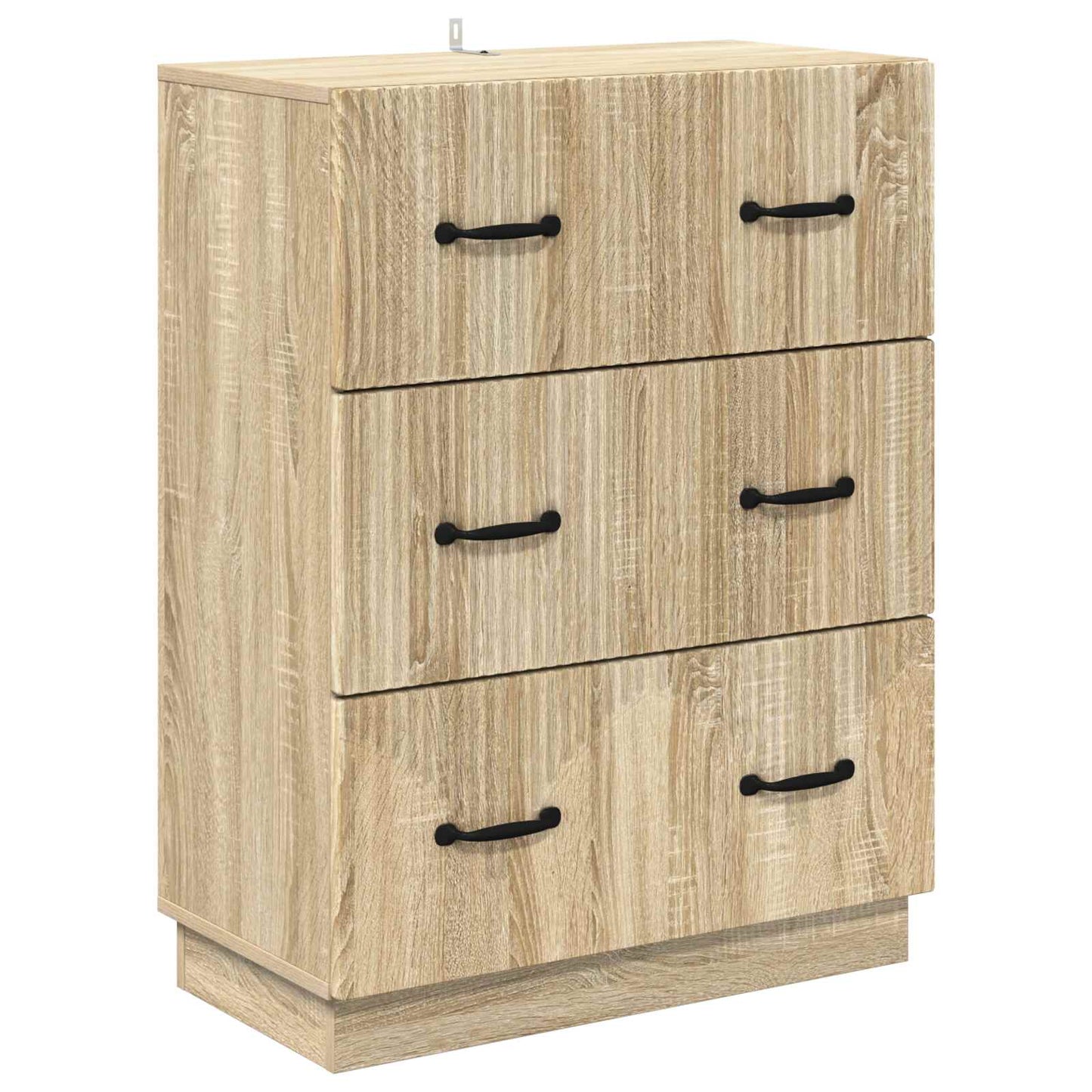 Drawer Cabinet Sonoma Oak 66 x 34.5 x 87 cm Engineered Wood
