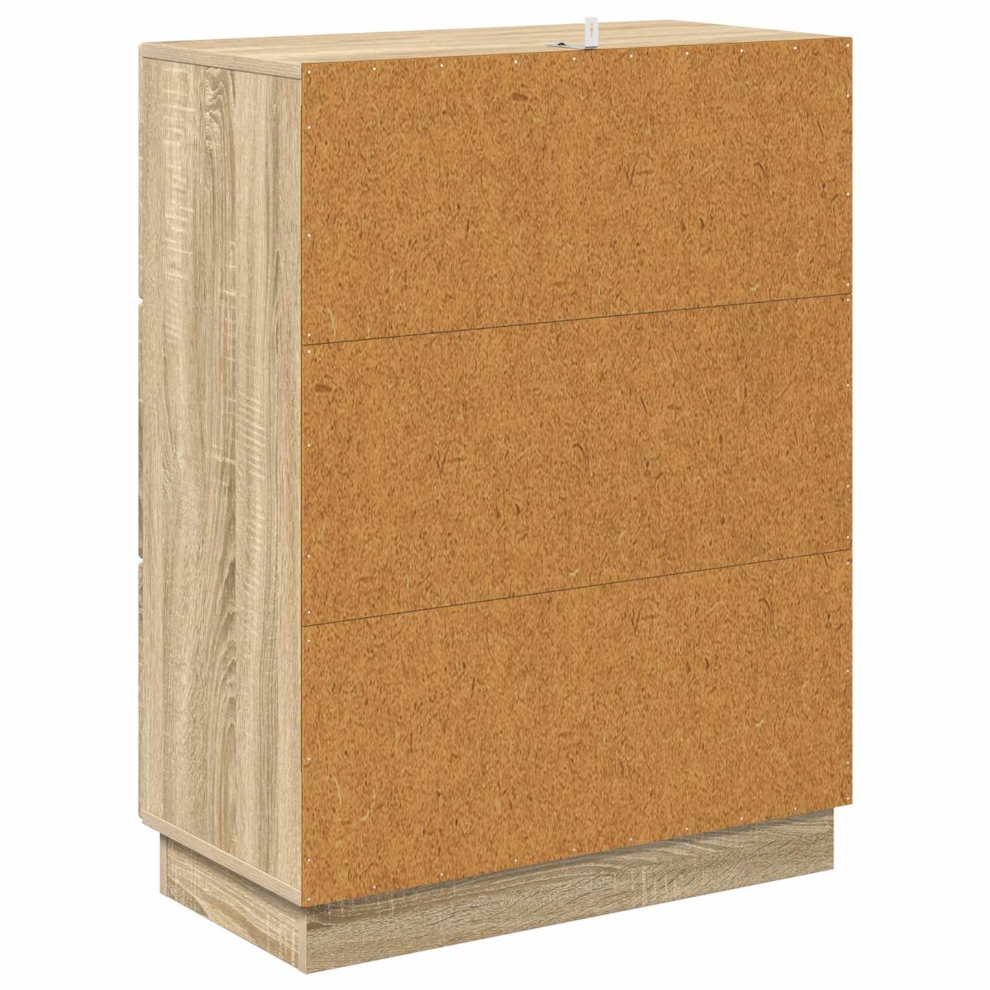 Drawer Cabinet Sonoma Oak 66 x 34.5 x 87 cm Engineered Wood