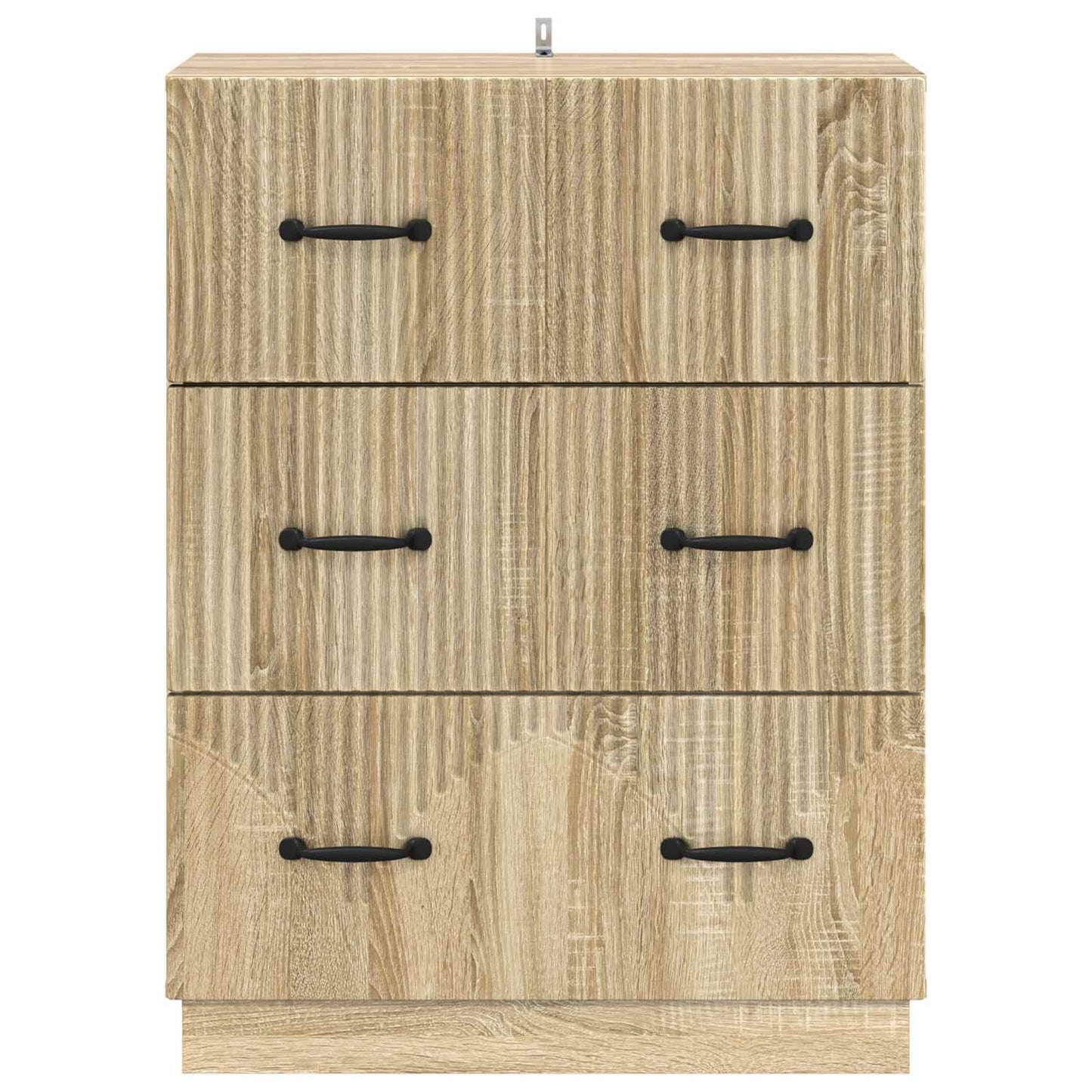 Drawer Cabinet Sonoma Oak 66 x 34.5 x 87 cm Engineered Wood