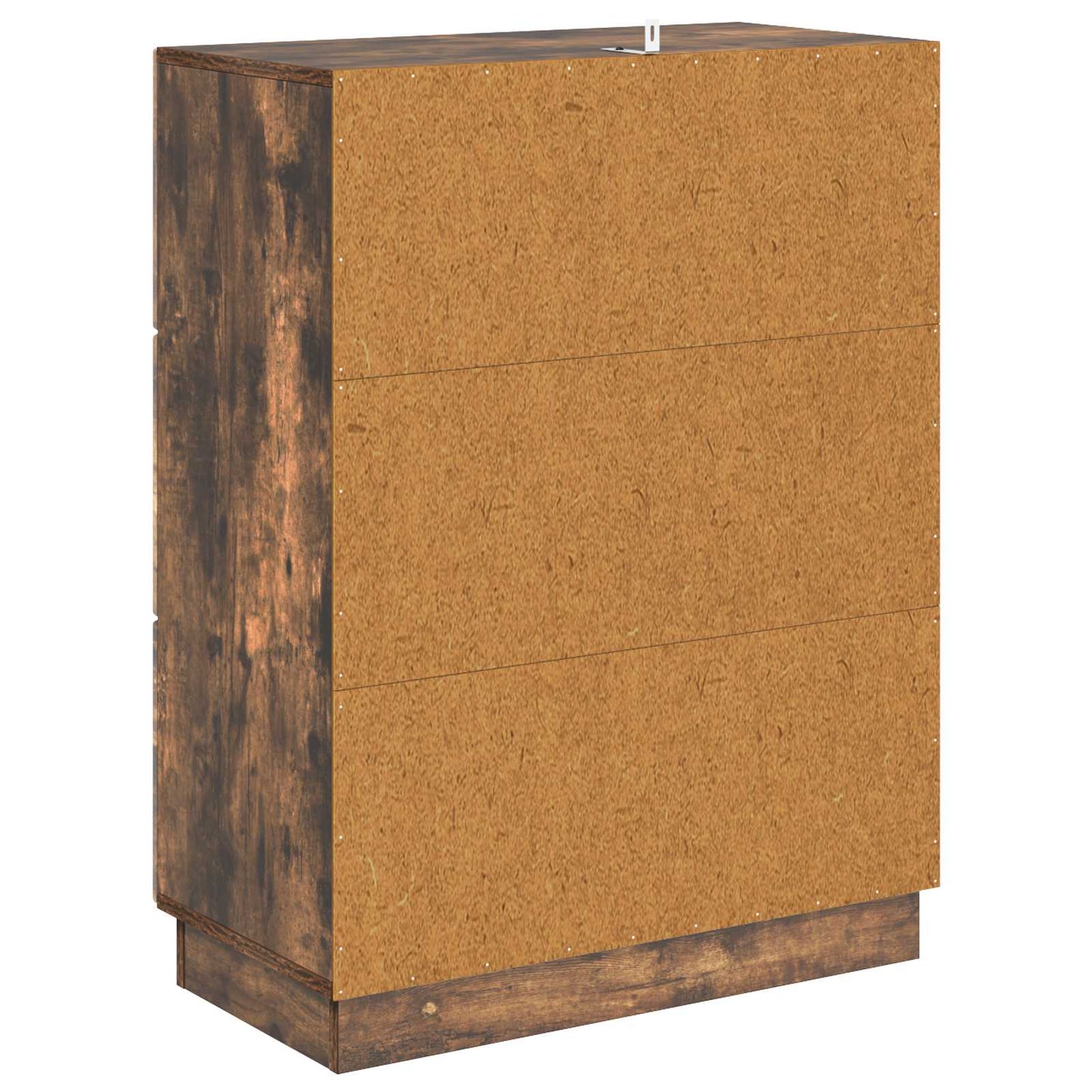 Drawer Cabinet Smoked Oak 66 x 34.5 x 87 cm Engineered Wood