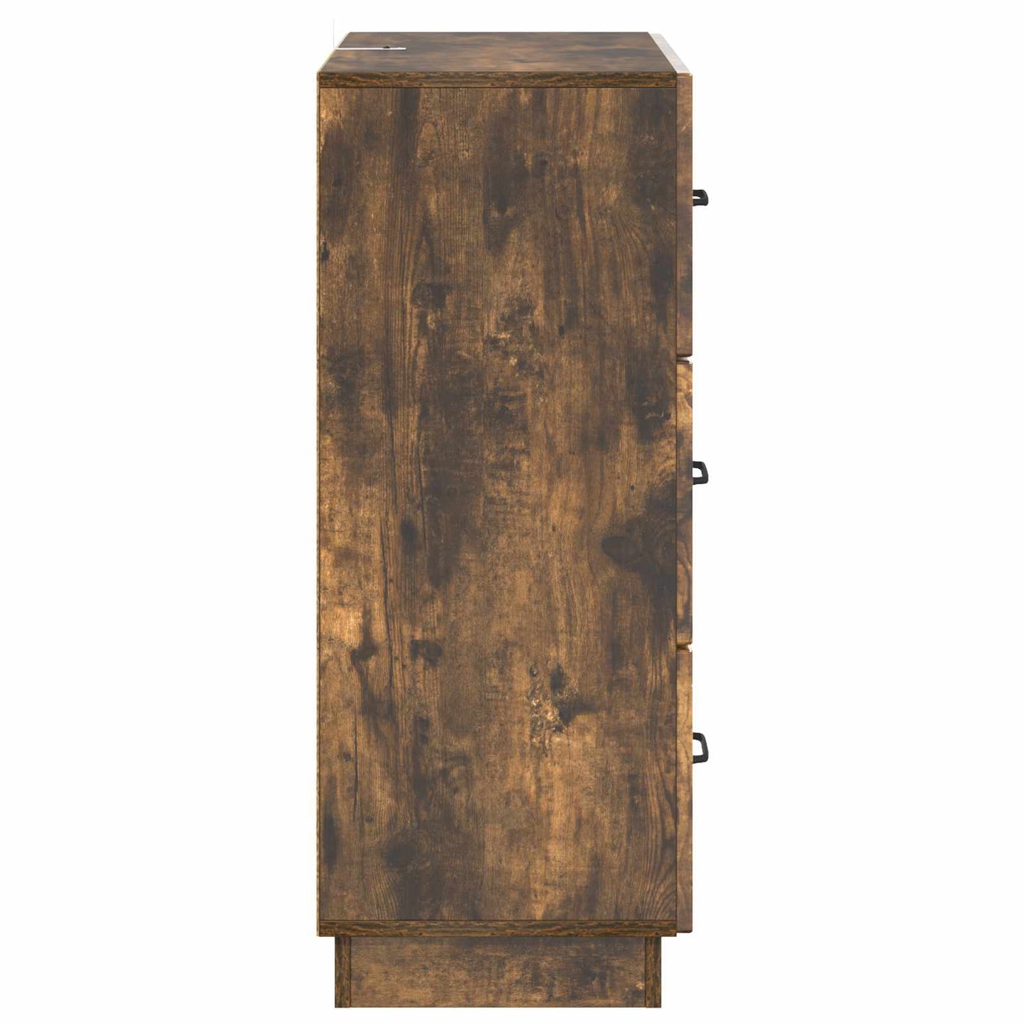 Drawer Cabinet Smoked Oak 66 x 34.5 x 87 cm Engineered Wood