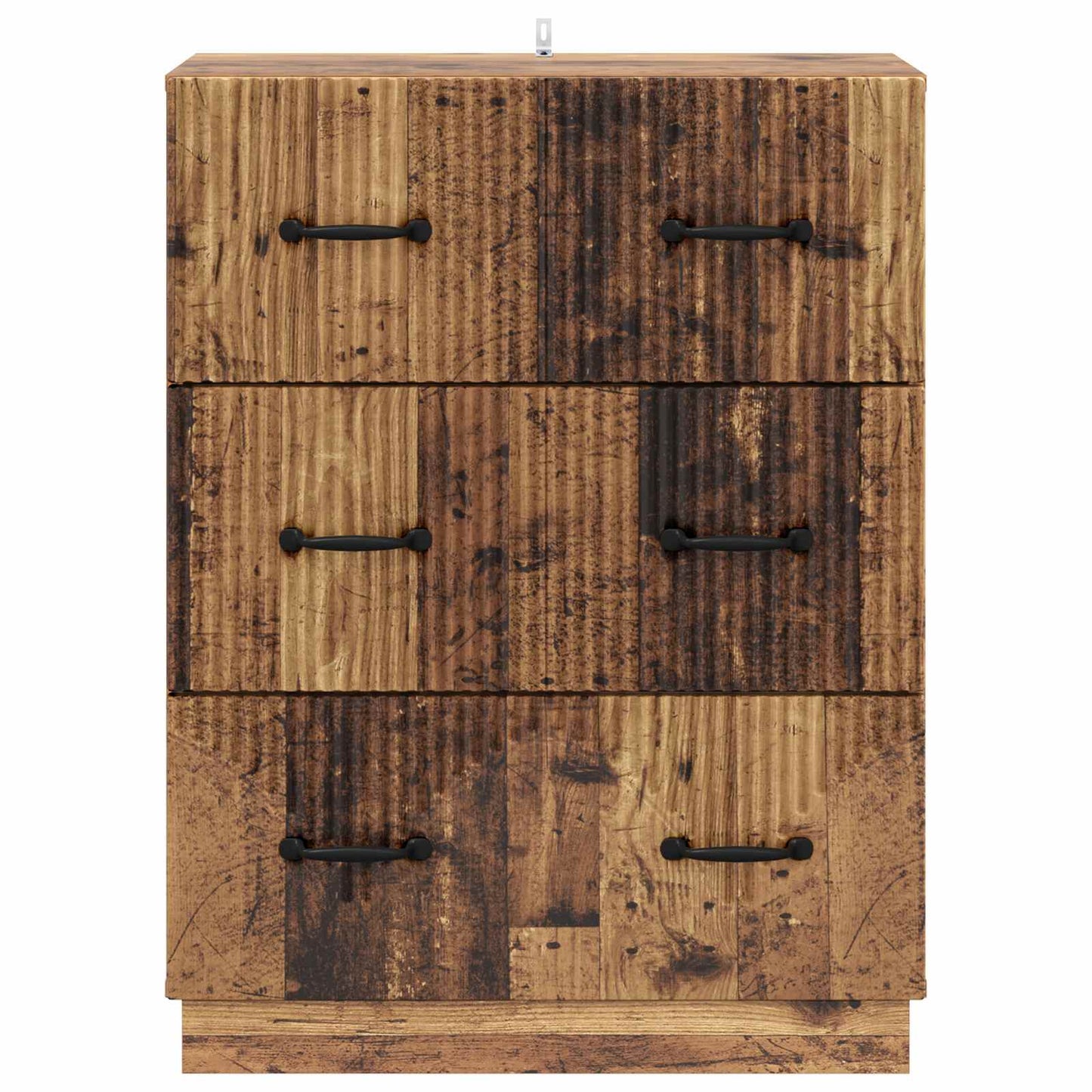 Drawer Cabinet Old Wood 66 x 34.5 x 87 cm Engineered Wood