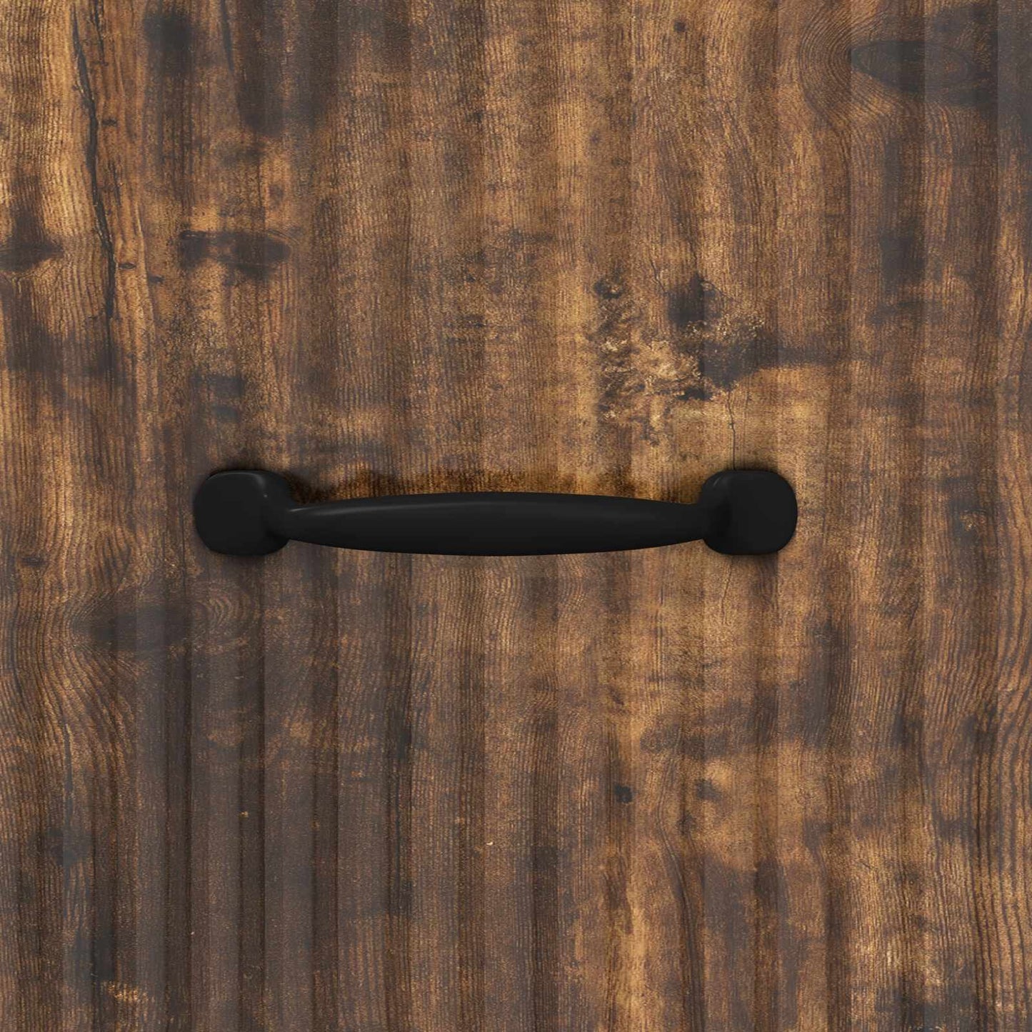 Drawer Cabinet Smoked Oak 33 x 34.5 x 87 cm Engineered Wood