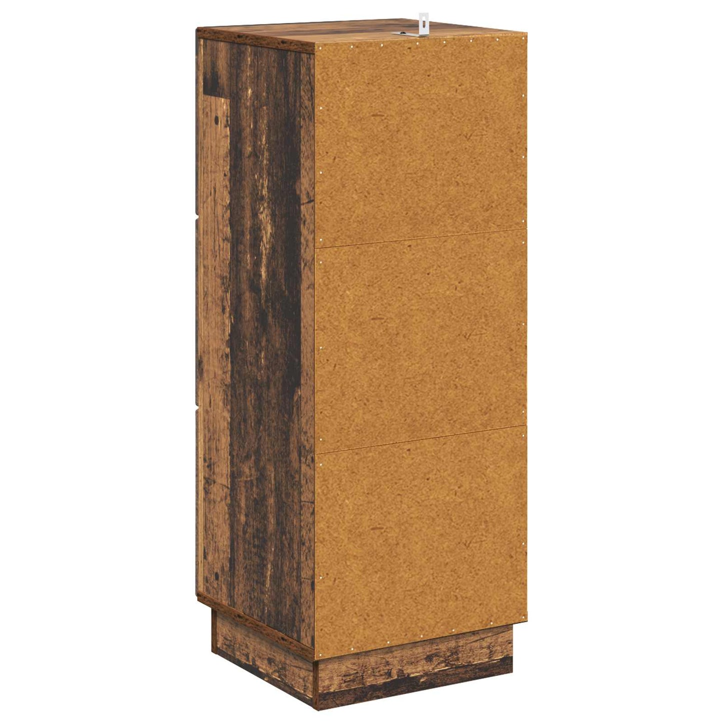 Drawer Cabinet Old Wood 33 x 34.5 x 87 cm Engineered Wood