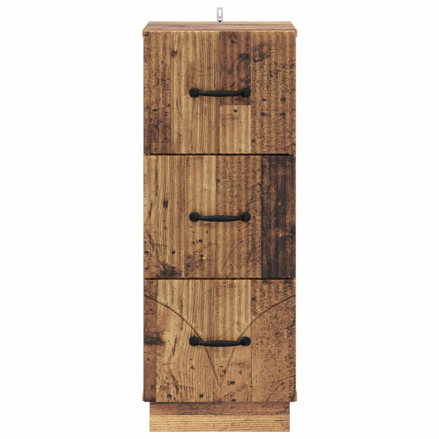 Drawer Cabinet Old Wood 33 x 34.5 x 87 cm Engineered Wood