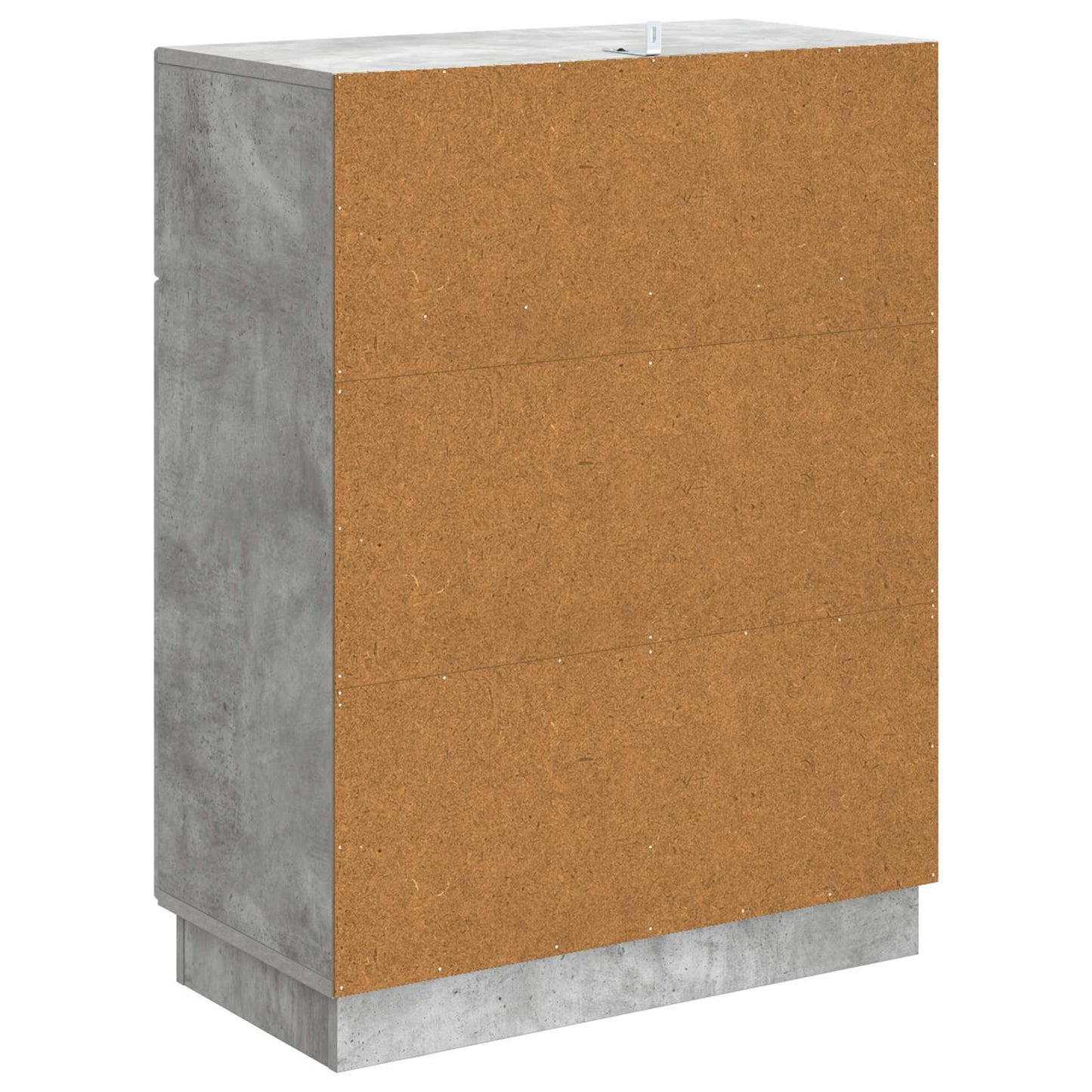 Sideboard Concrete Grey 66 x 34.5 x 87 cm Engineered Wood