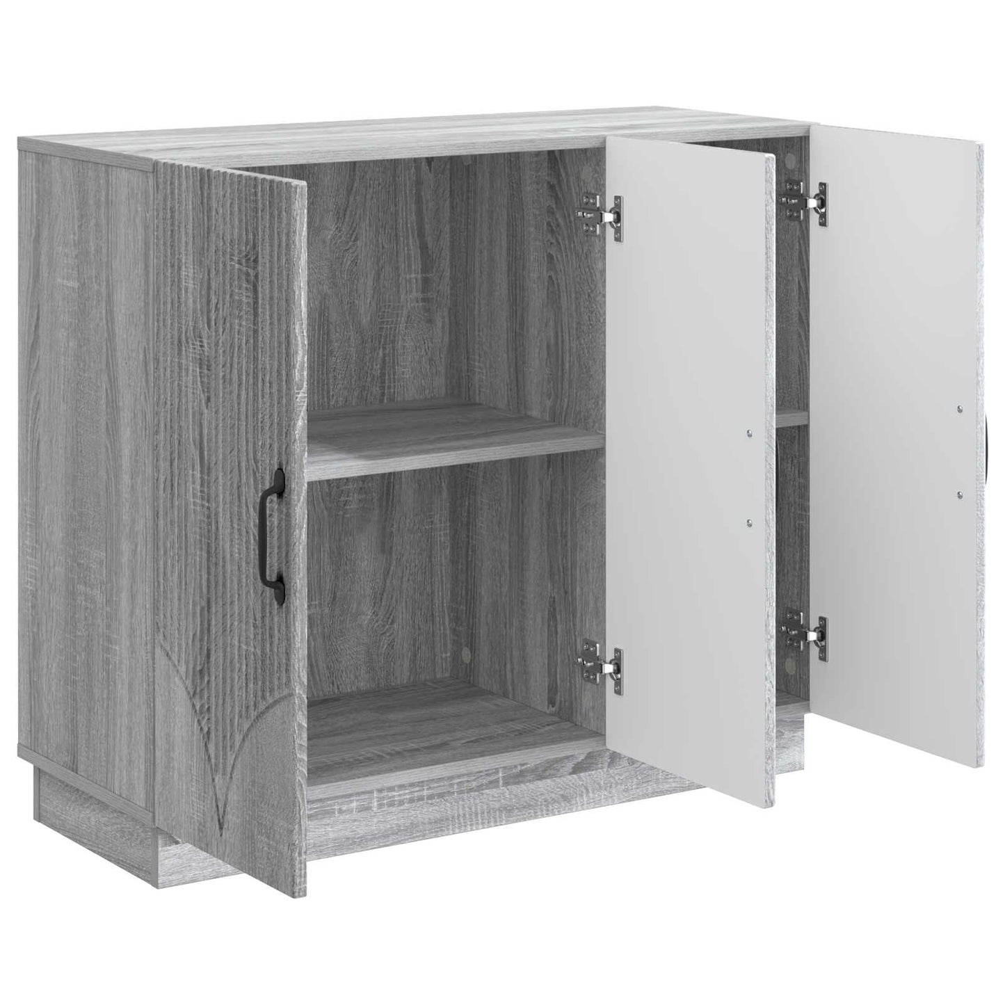 Sideboard Grey Sonoma 89 x 34.5 x 77 cm Engineered Wood