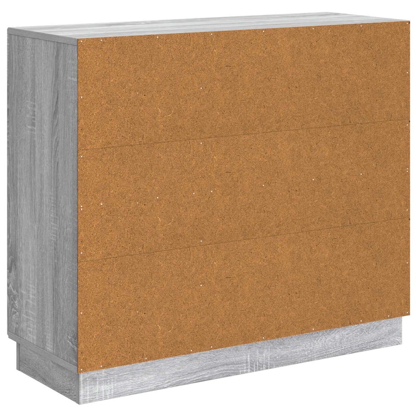 Sideboard Grey Sonoma 89 x 34.5 x 77 cm Engineered Wood