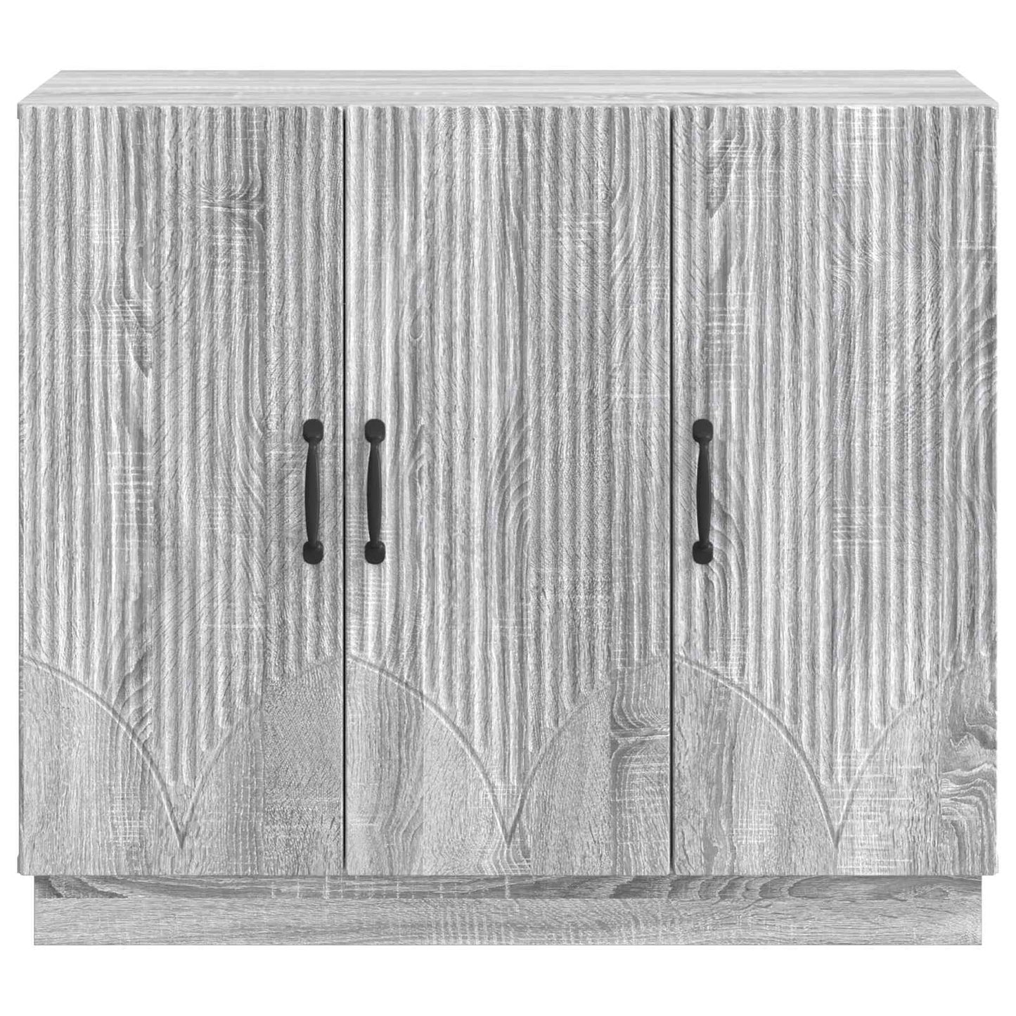 Sideboard Grey Sonoma 89 x 34.5 x 77 cm Engineered Wood