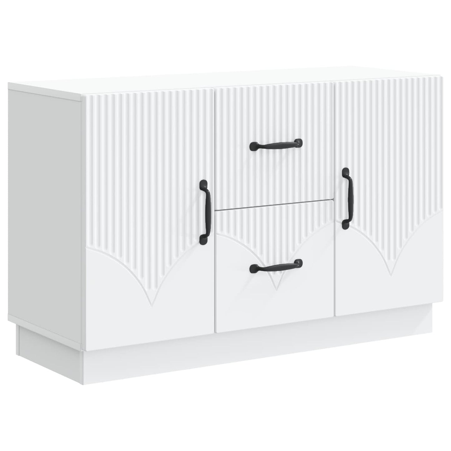 Sideboard White 89 x 34.5 x 57 cm Engineered Wood