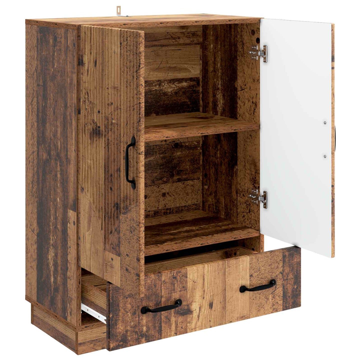 Sideboard Old Wood 66 x 34.5 x 92 cm Engineered Wood
