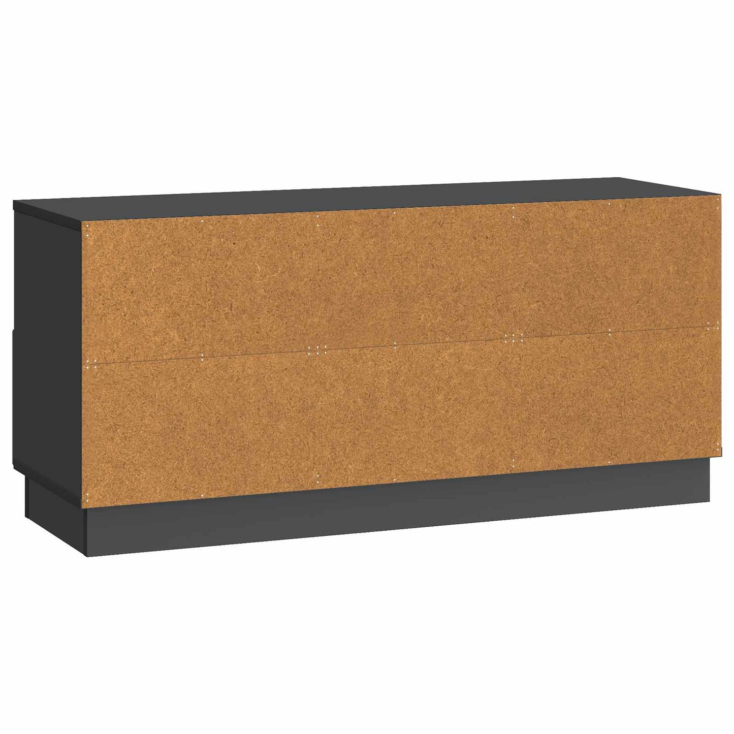 TV Cabinet with Drawer Black 102 x 34.5 x 47 cm Engineered Wood