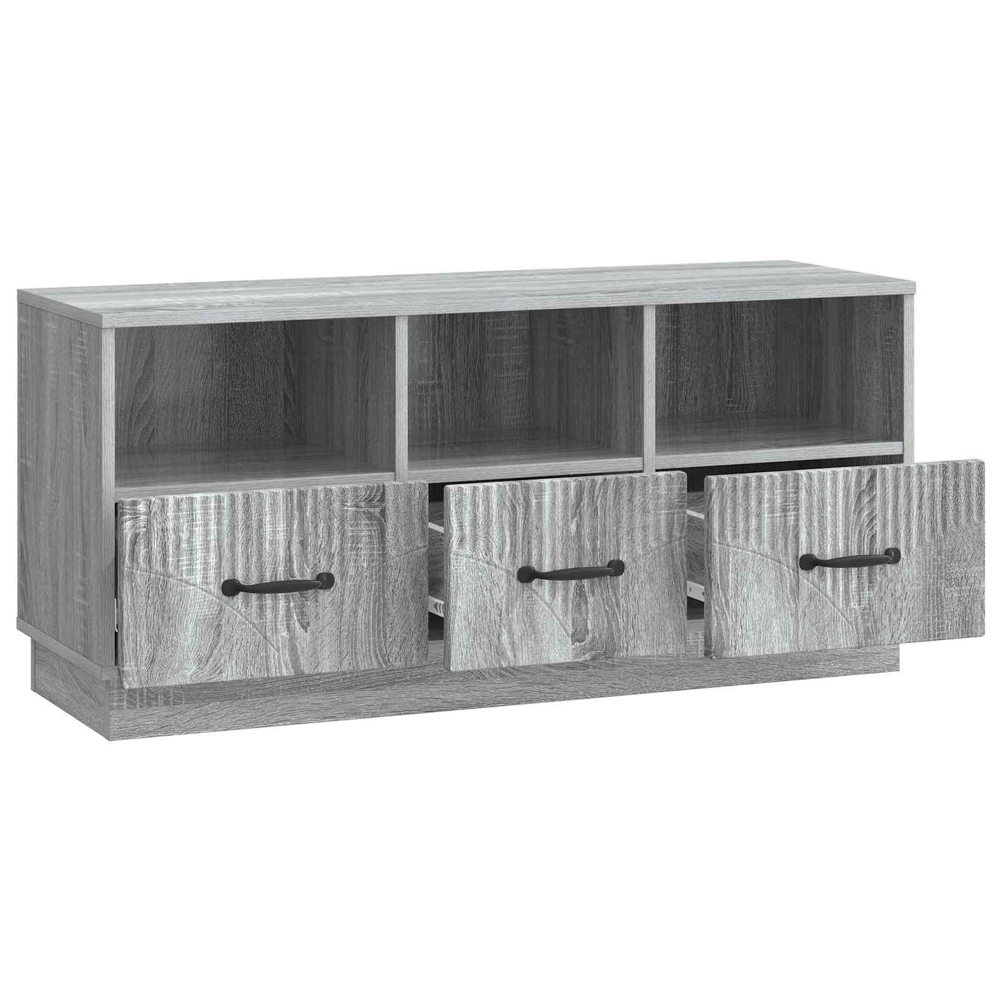 TV Cabinet Grey Sonoma 102 x 34.5 x 47 cm Engineered Wood