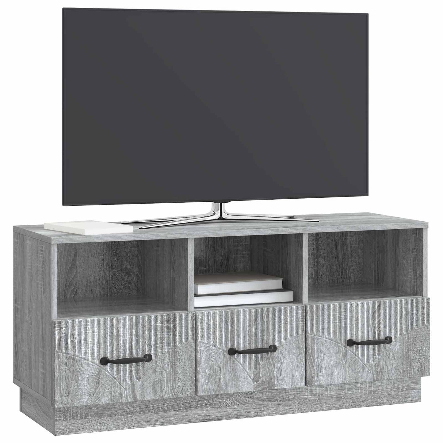 TV Cabinet Grey Sonoma 102 x 34.5 x 47 cm Engineered Wood