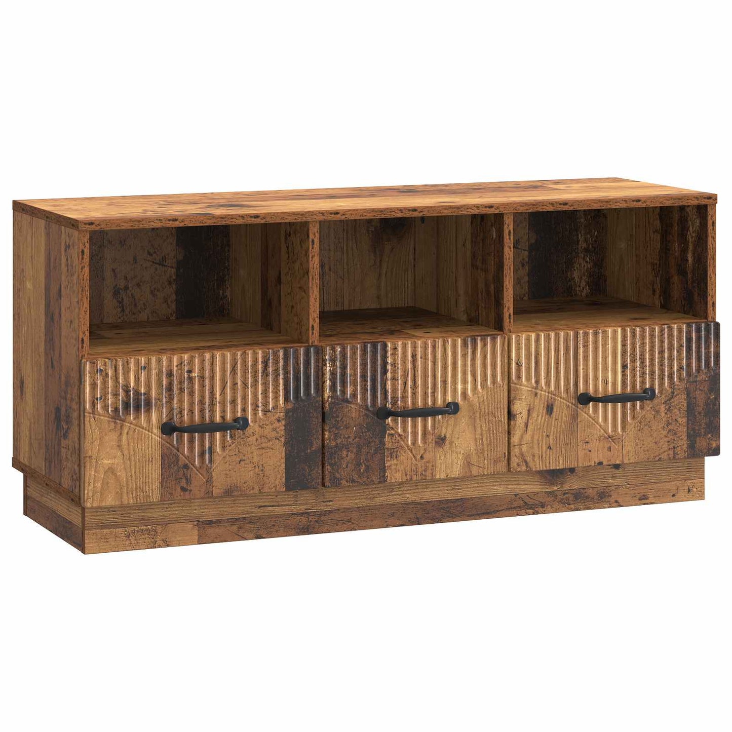 TV Cabinet Old Wood 102 x 34.5 x 47 cm Engineered Wood