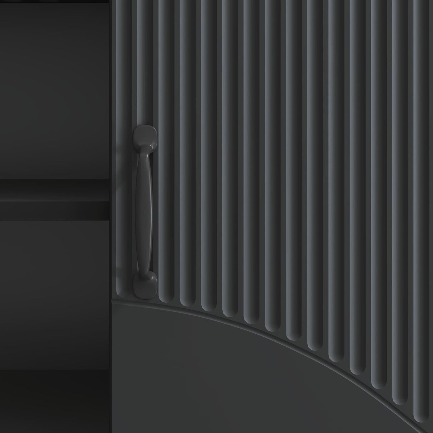 TV Cabinet Black 150 x 31 x 47 cm Engineered Wood