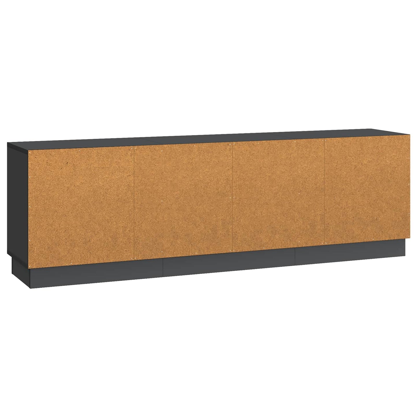 TV Cabinet Black 150 x 31 x 47 cm Engineered Wood
