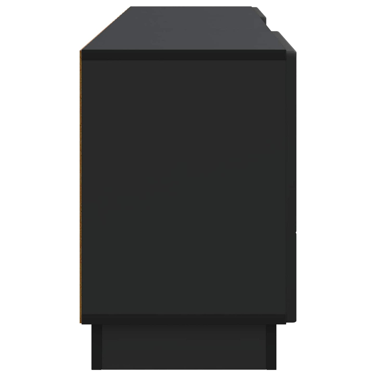 TV Cabinet Black 150 x 31 x 47 cm Engineered Wood