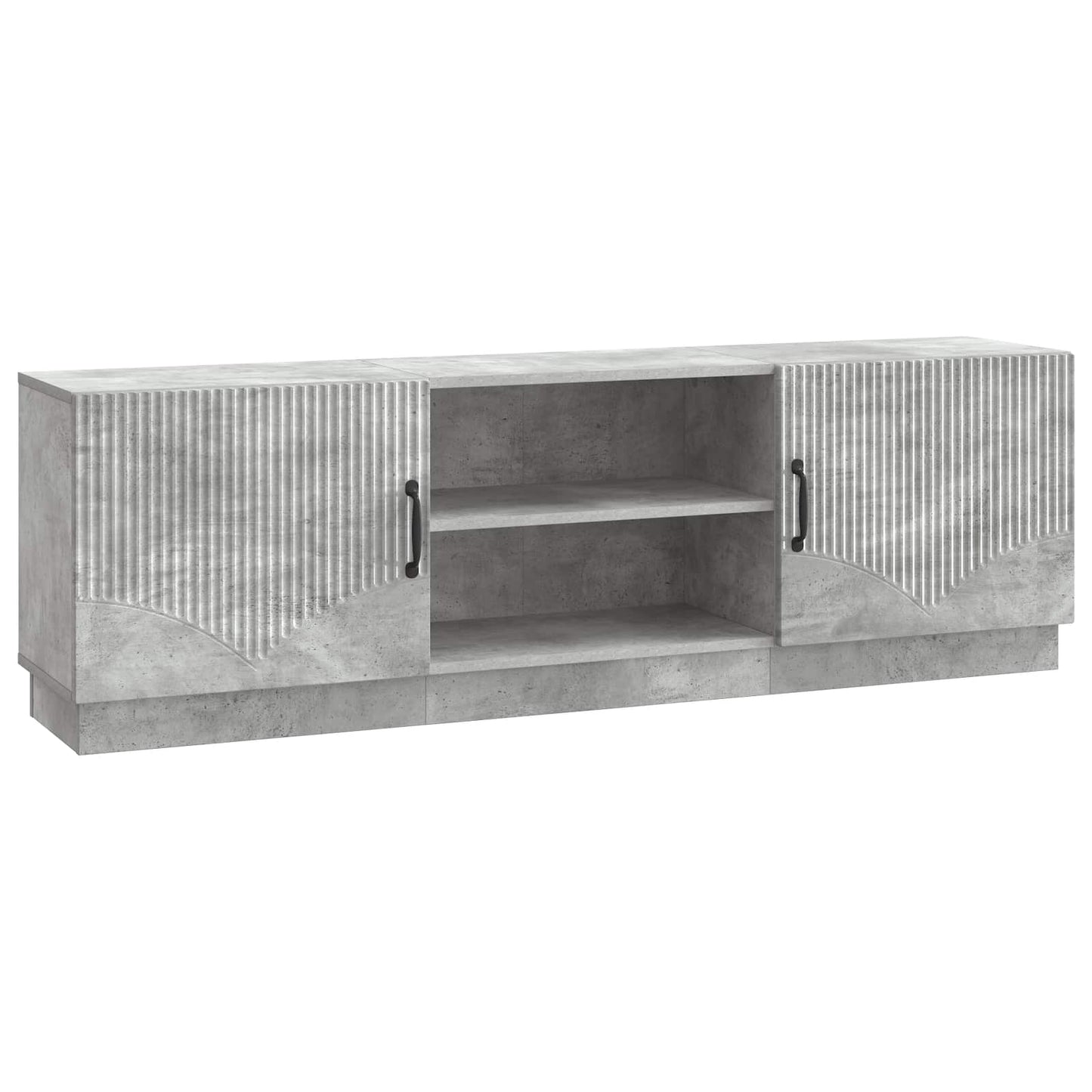 TV Cabinet Concrete Grey 150 x 31 x 47 cm Engineered Wood