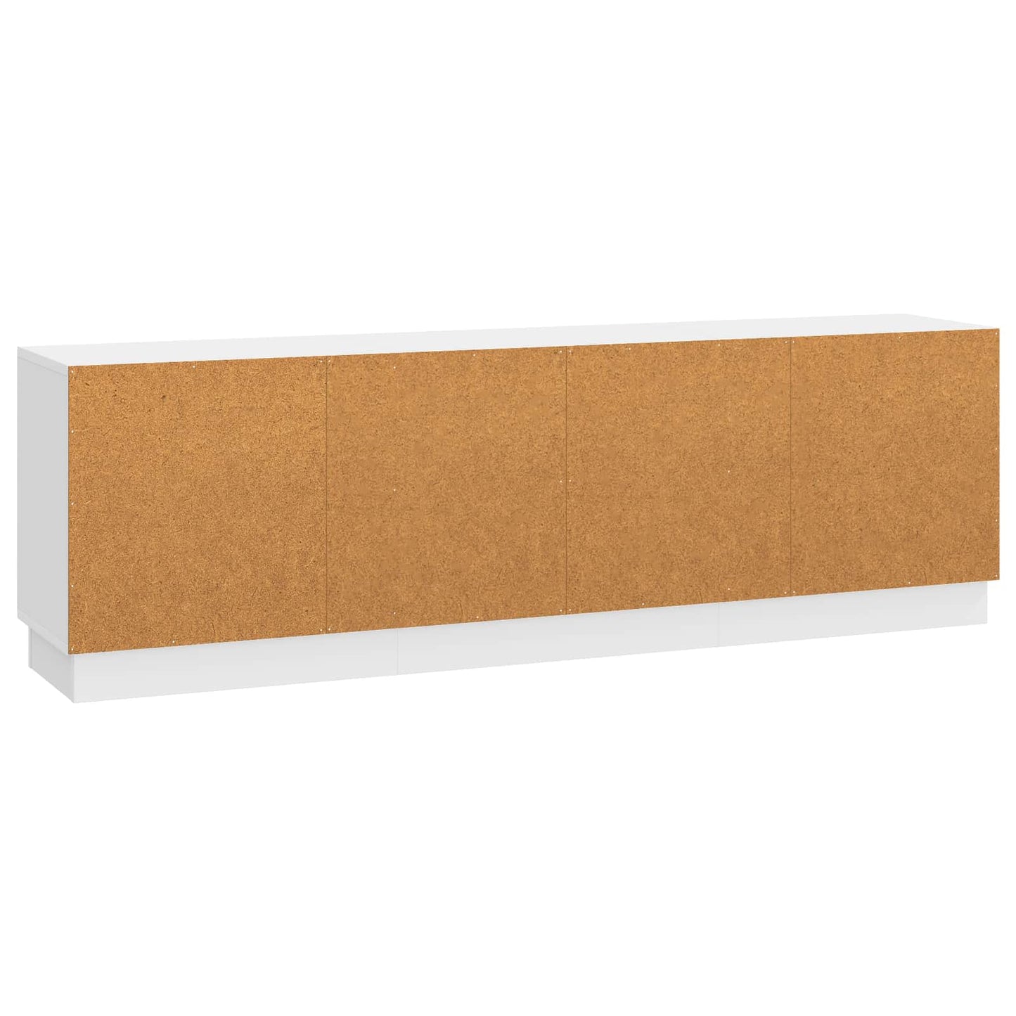 TV Cabinet High Gloss White 150 x 31 x 47 cm Engineered Wood