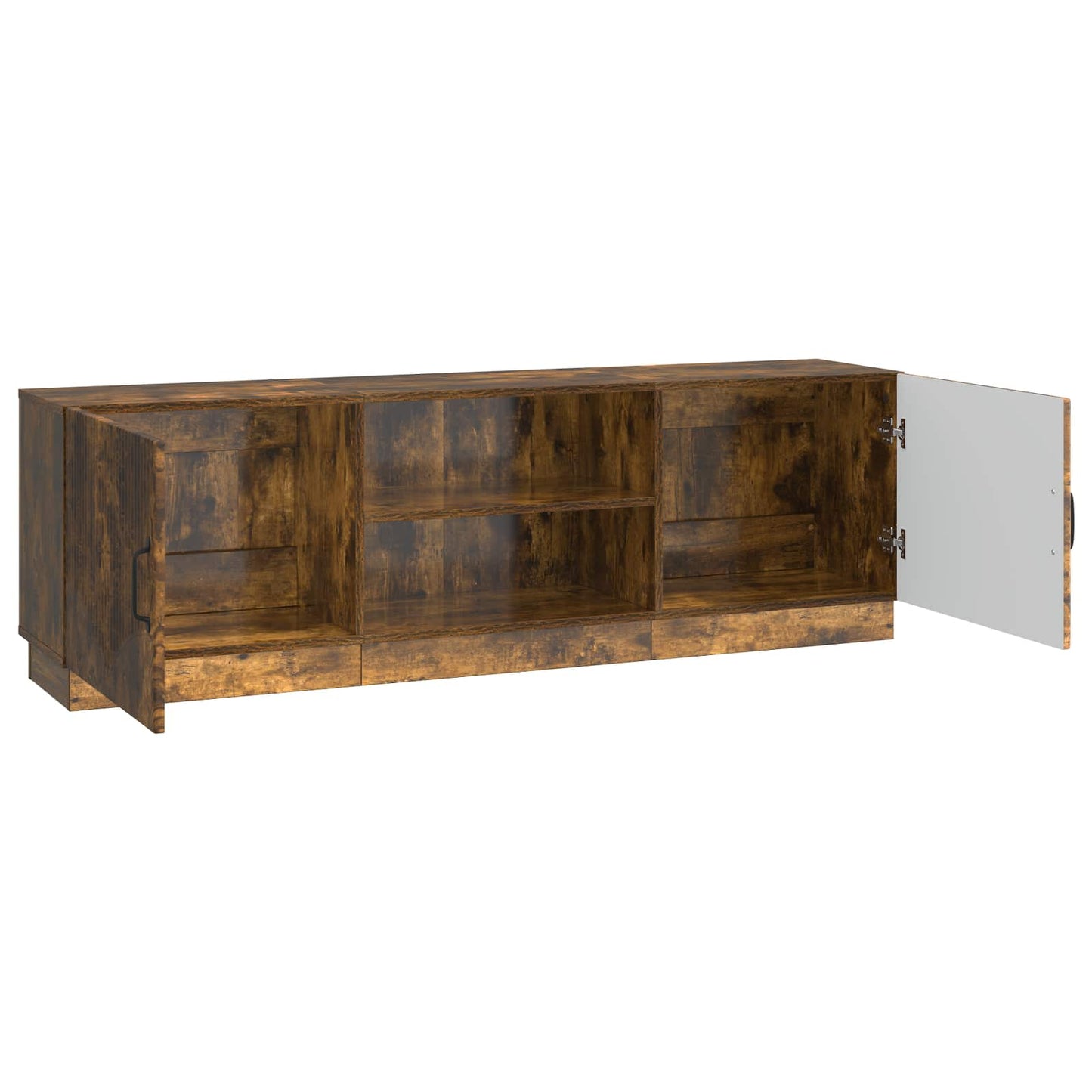 TV Cabinet Smoked Oak 150 x 31 x 47 cm Engineered Wood
