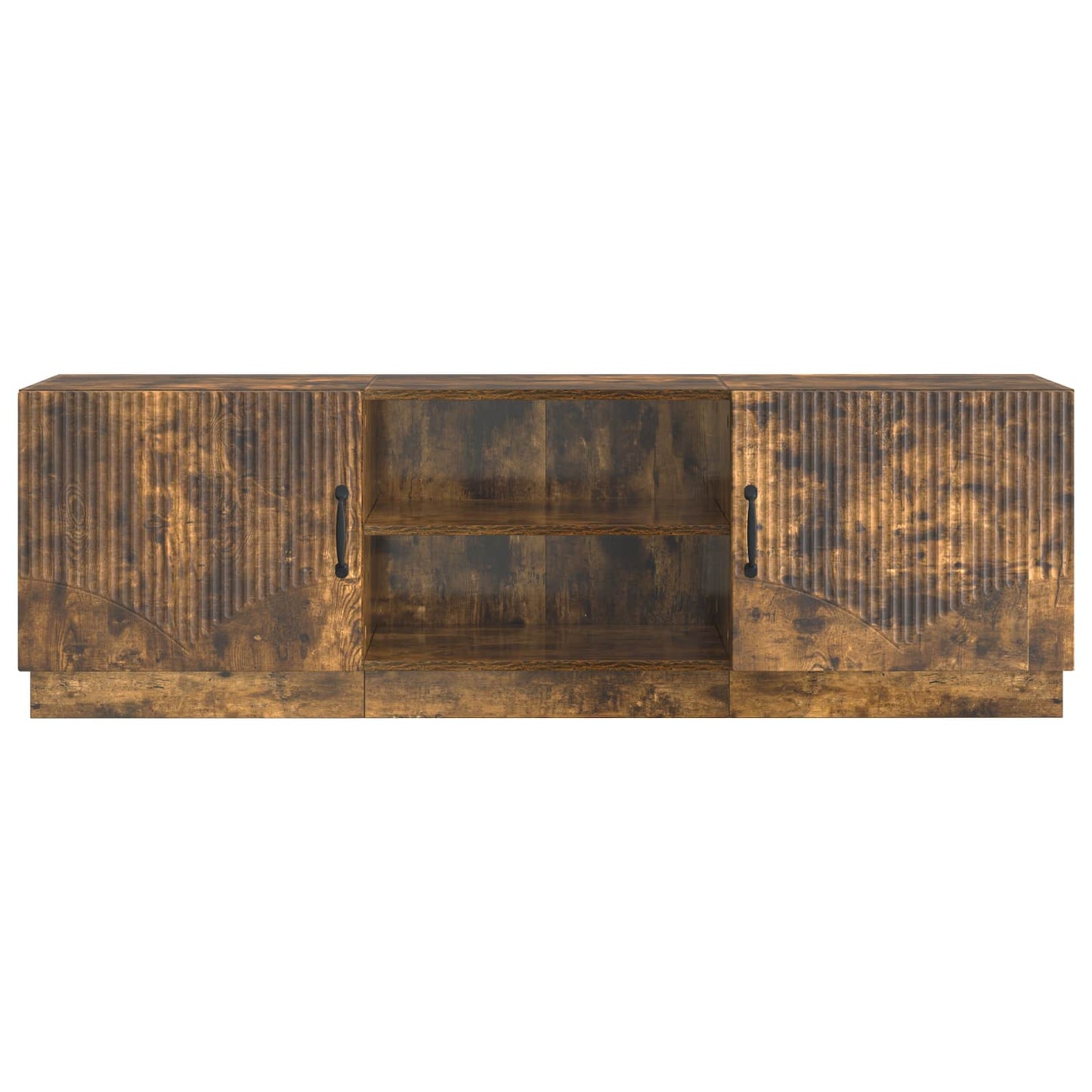 TV Cabinet Smoked Oak 150 x 31 x 47 cm Engineered Wood