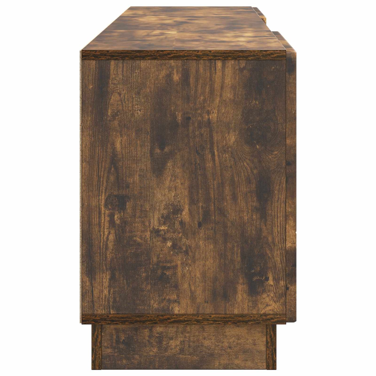 TV Cabinet Smoked Oak 150 x 31 x 47 cm Engineered Wood