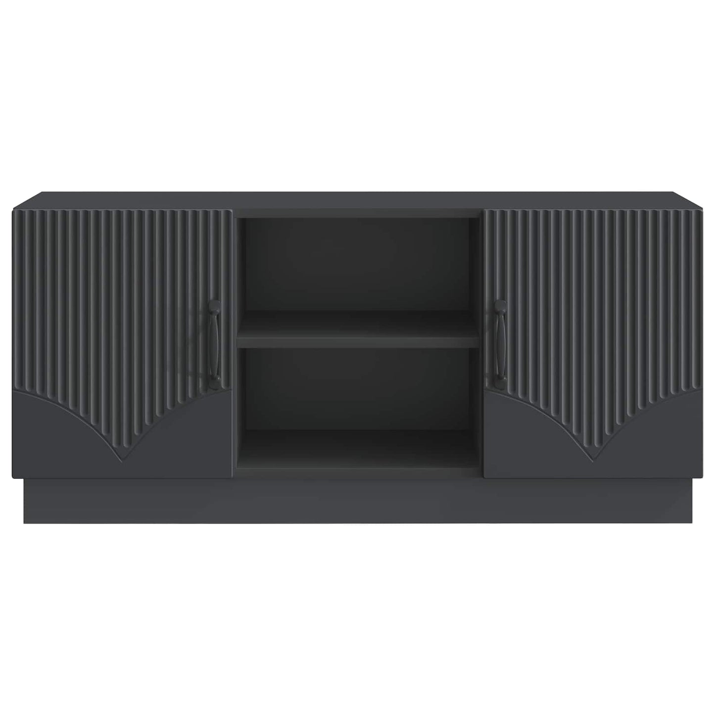 TV Cabinet Black 102 x 34.5 x 47 cm Engineered Wood