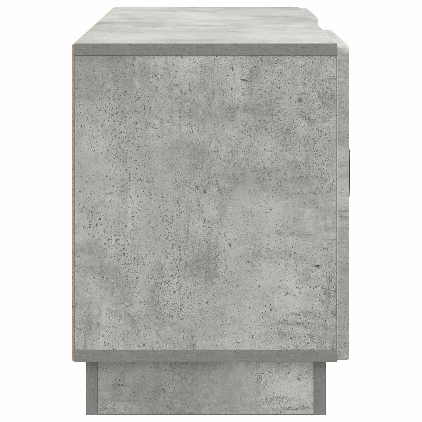 TV Cabinet Concrete Grey 102 x 34.5 x 47 cm Engineered Wood