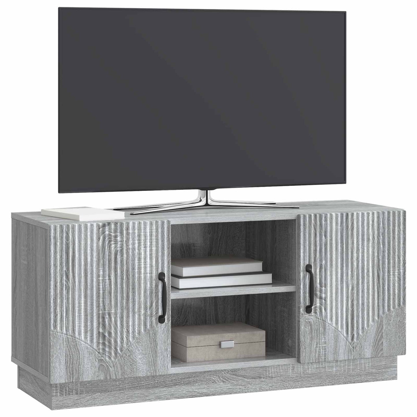 TV Cabinet Grey Sonoma 102 x 34.5 x 47 cm Engineered Wood