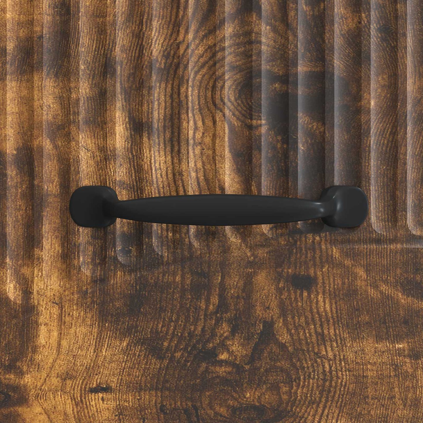 TV Cabinet Smoked Oak 147 x 34.5 x 27 cm Engineered Wood