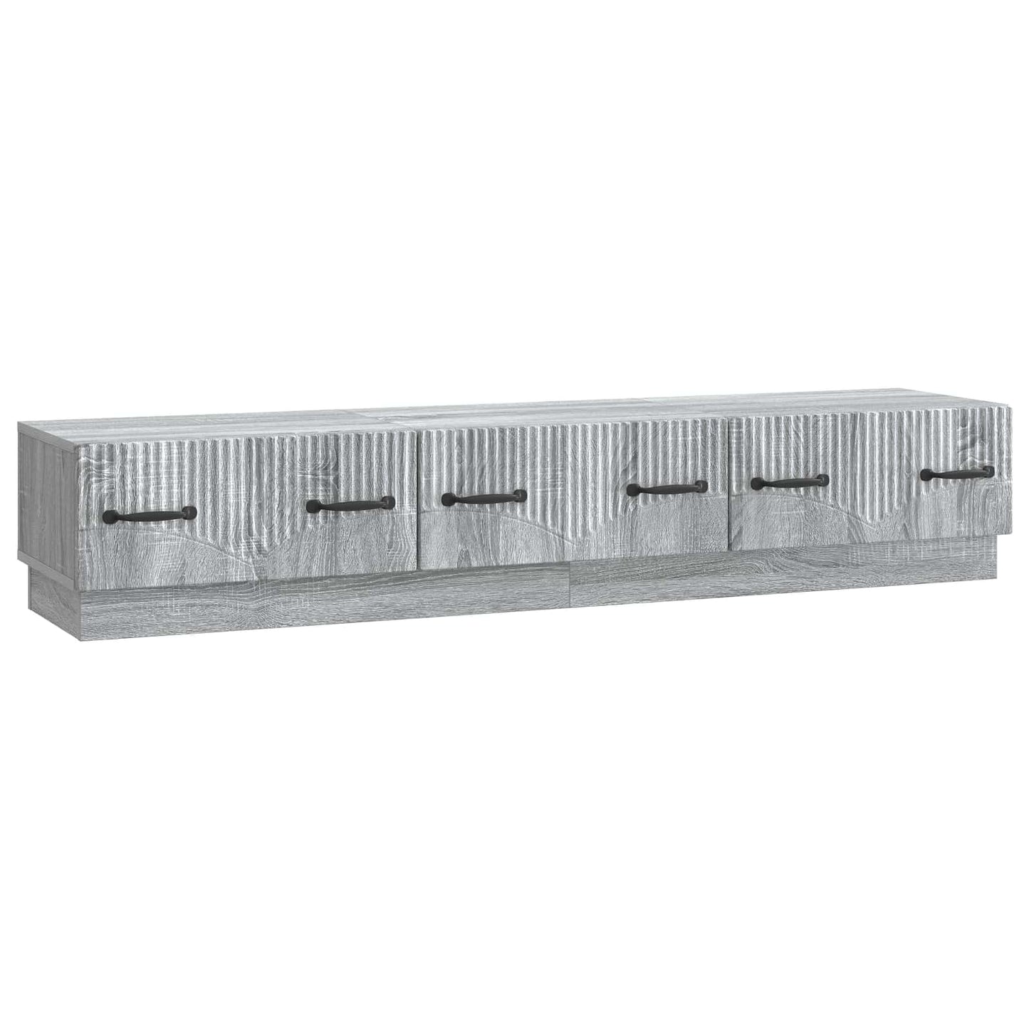 TV Cabinet Grey Sonoma 147 x 34.5 x 27 cm Engineered Wood