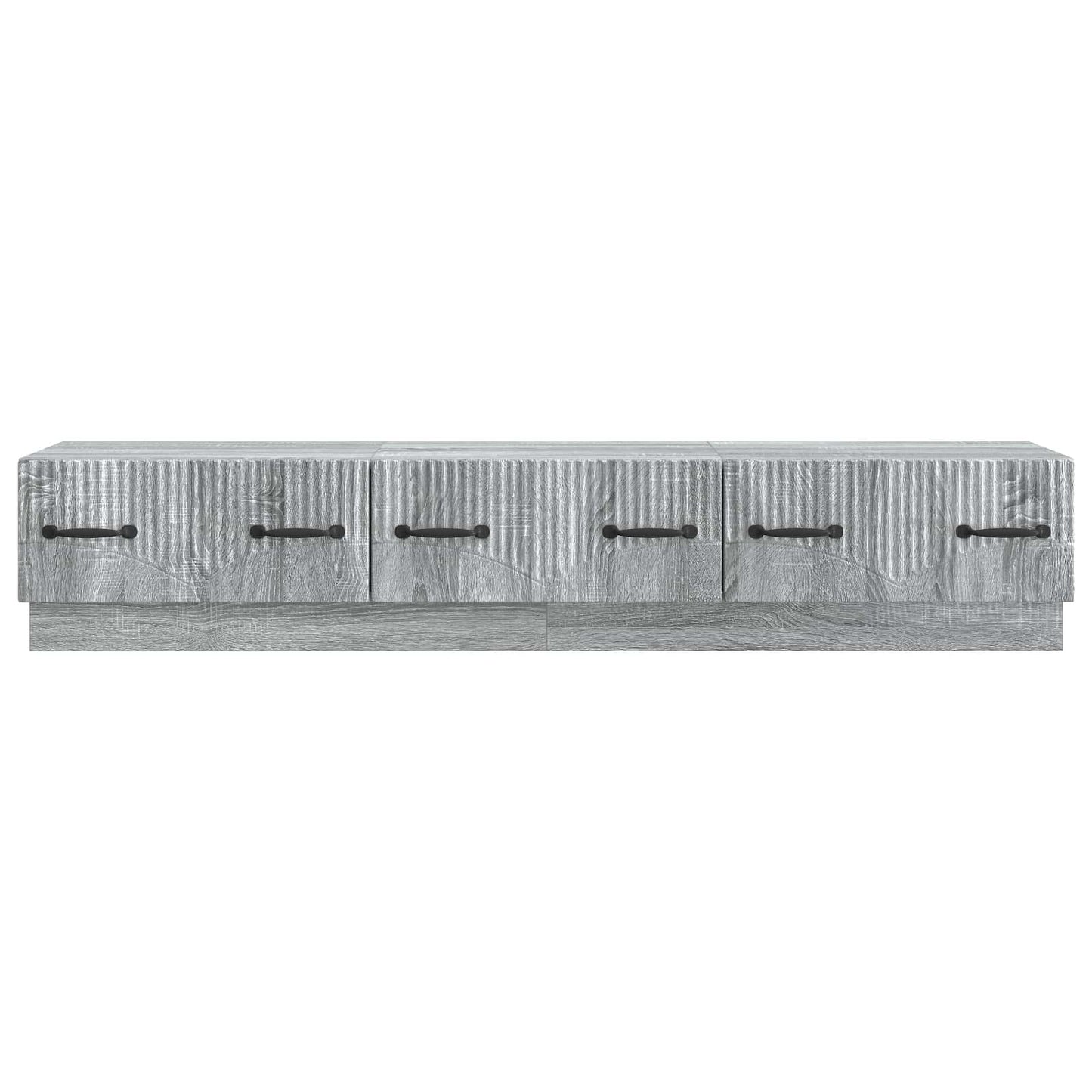 TV Cabinet Grey Sonoma 147 x 34.5 x 27 cm Engineered Wood