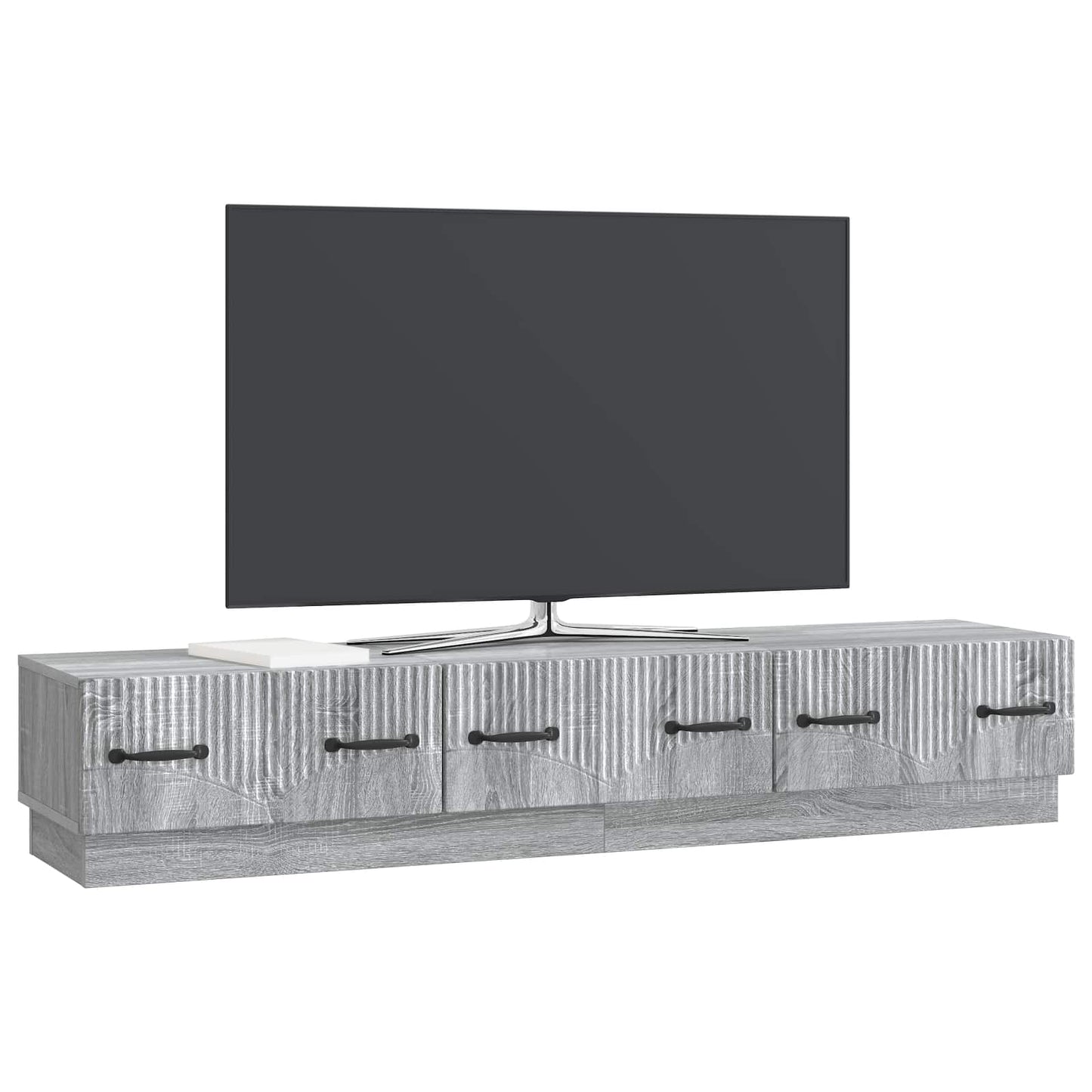 TV Cabinet Grey Sonoma 147 x 34.5 x 27 cm Engineered Wood