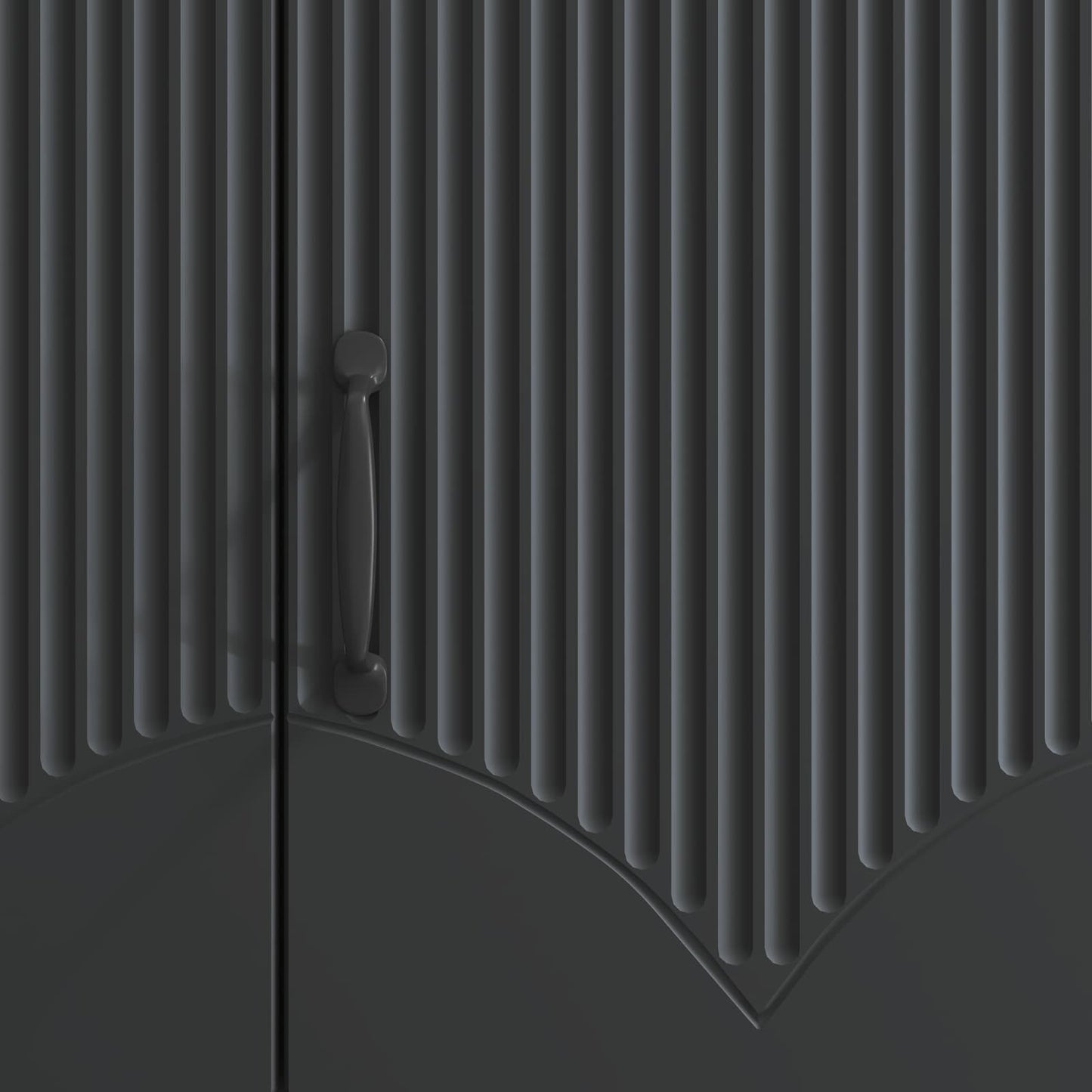 TV Cabinet Black 99 x 34.5 x 47 cm Engineered Wood