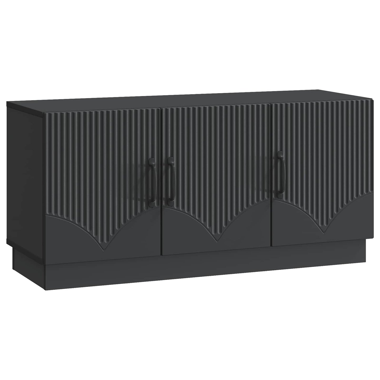TV Cabinet Black 99 x 34.5 x 47 cm Engineered Wood