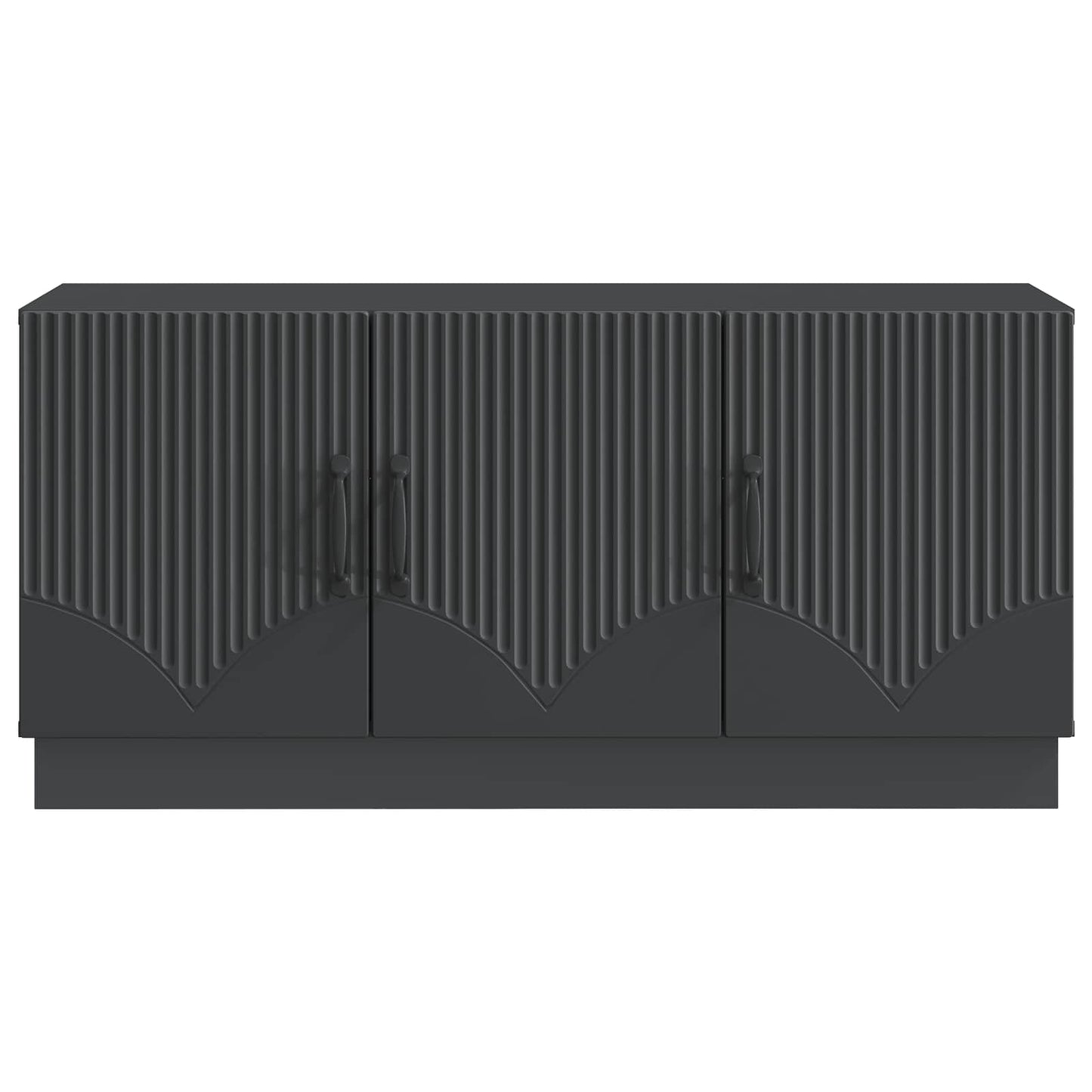 TV Cabinet Black 99 x 34.5 x 47 cm Engineered Wood