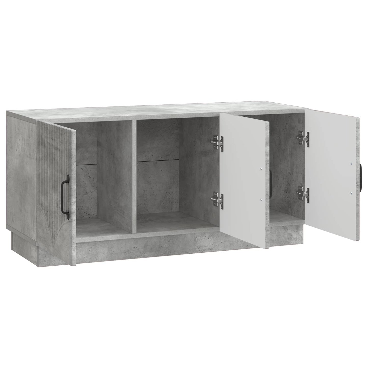 TV Cabinet Concrete Grey 99 x 34.5 x 47 cm Engineered Wood