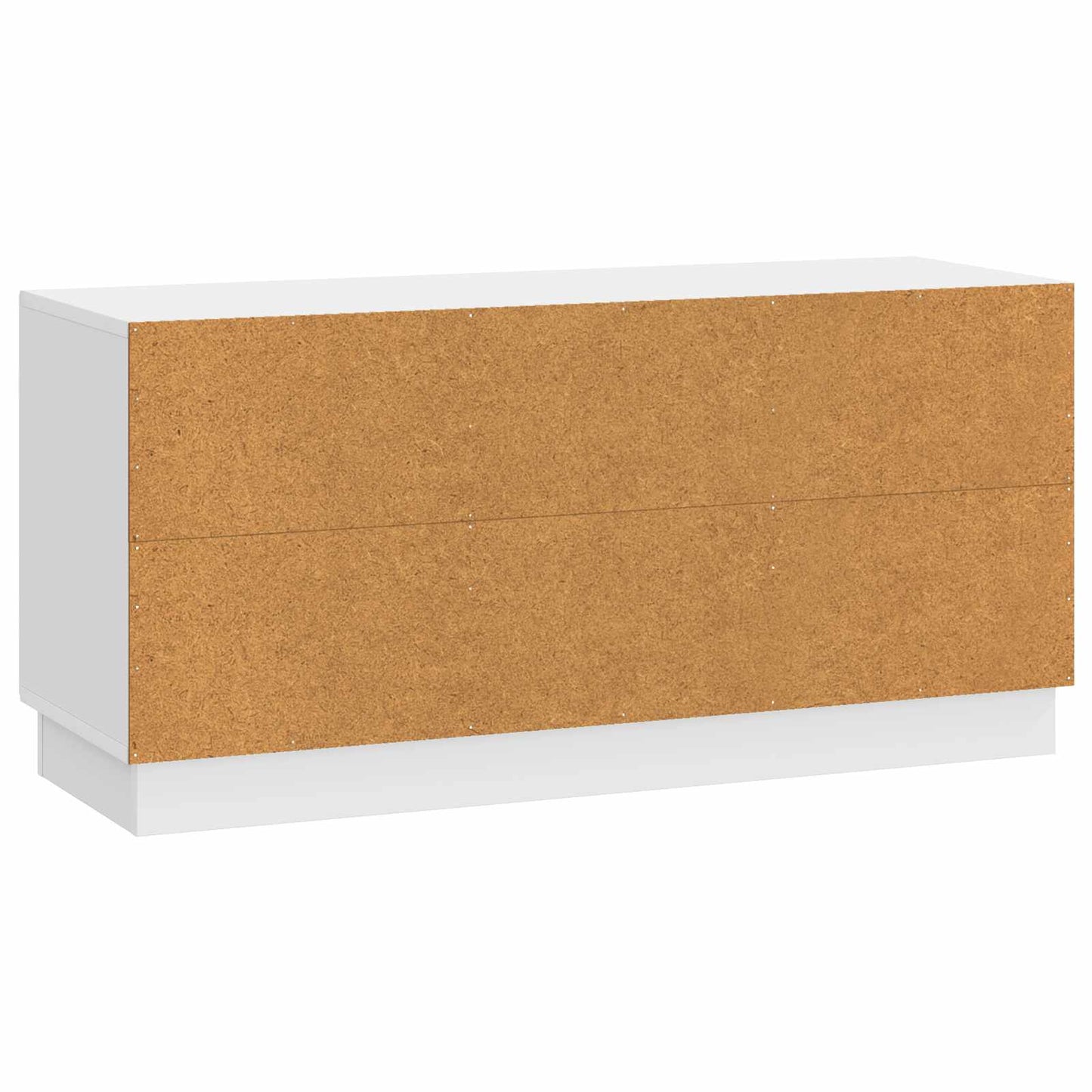 TV Cabinet High Gloss White 99 x 34.5 x 47 cm Engineered Wood