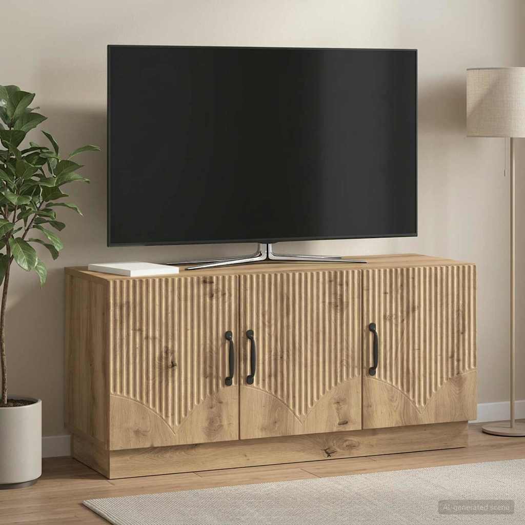 TV Cabinet 99 x 34.5 x 47 cm Artisan Oak Engineered Wood