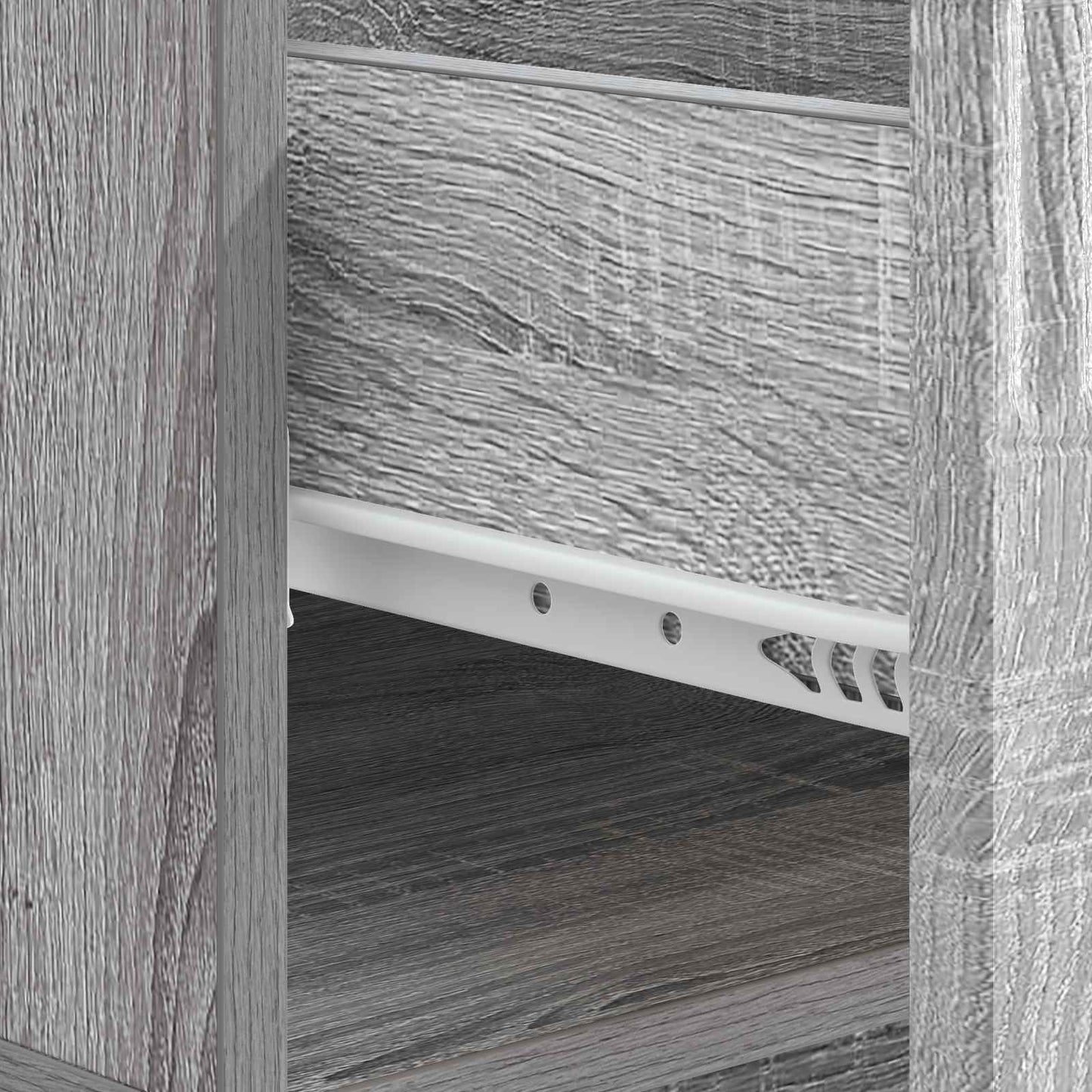 Coffee Table Grey Sonoma 49 x 50 x 37 cm Engineered Wood