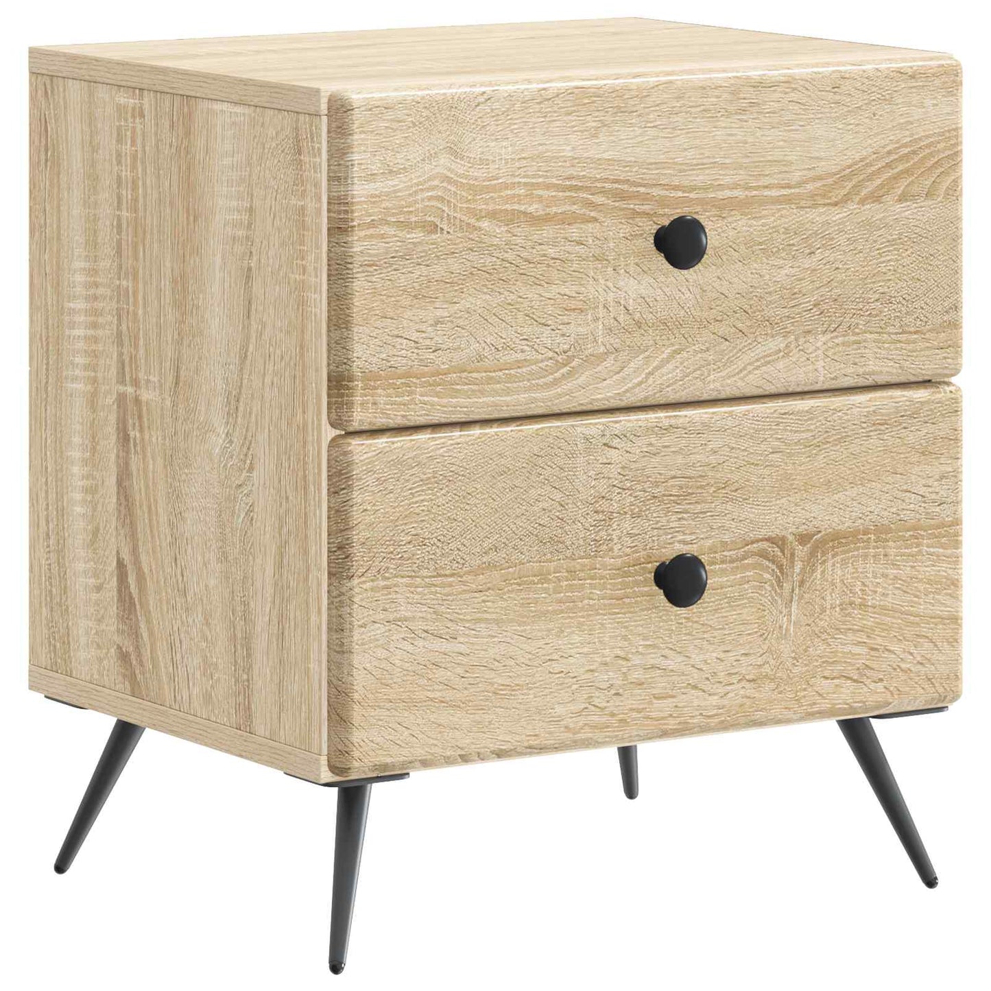 Bedside Cabinet Sonoma Oak 43 x 34.5 x 47.5 cm Engineered Wood