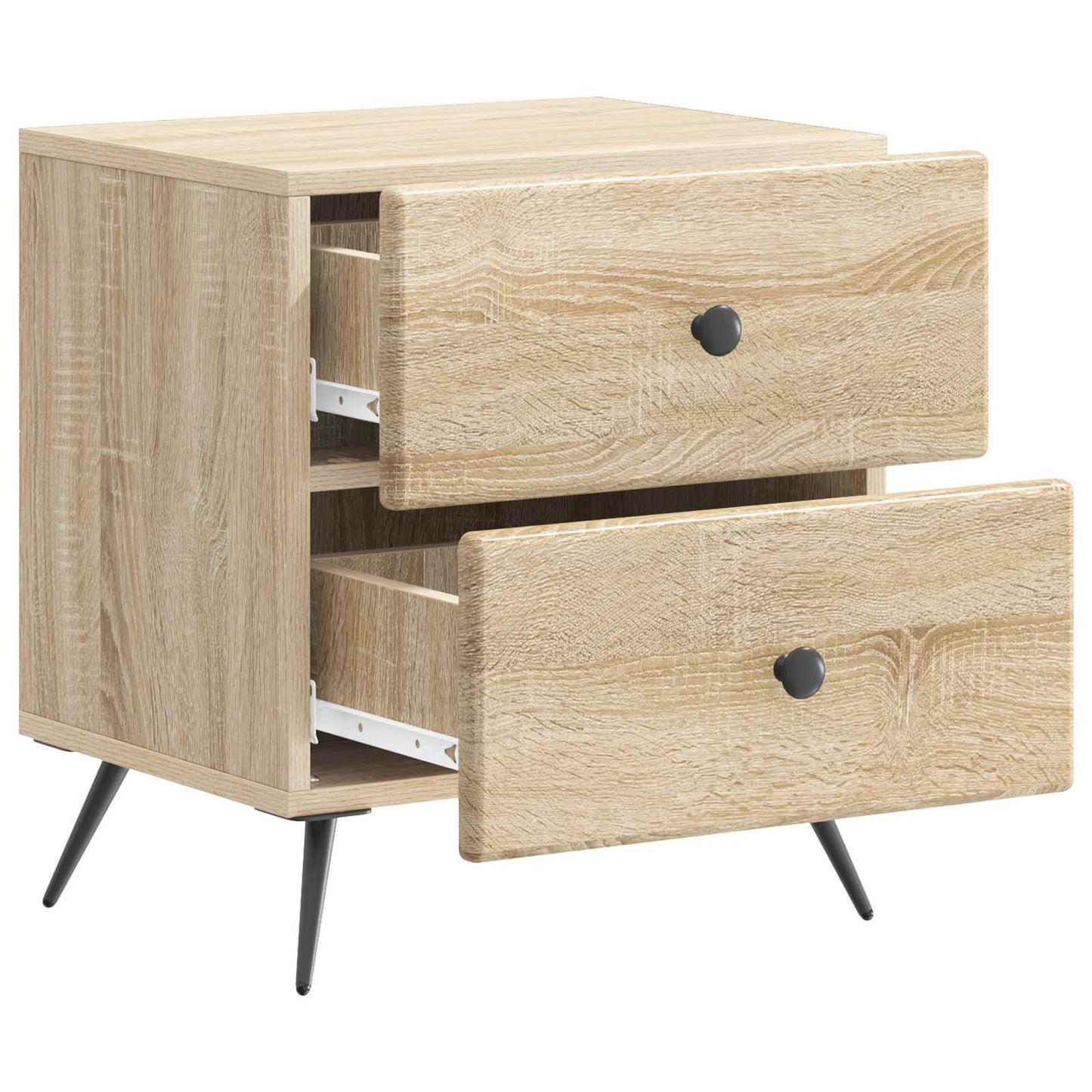 Bedside Cabinet 2 pcs Sonoma Oak 43 x 34.5 x 47.5 cm