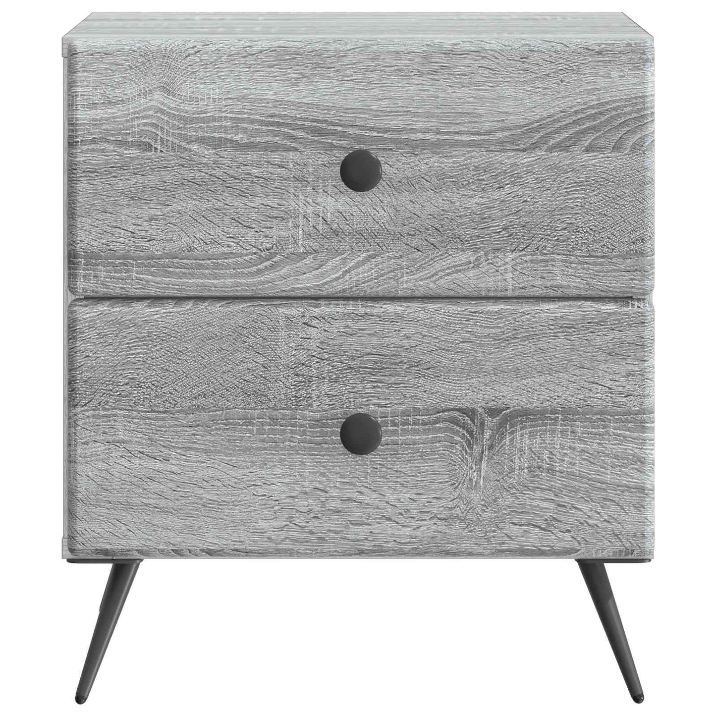 Bedside Cabinet Grey Sonoma 43 x 34.5 x 47.5 cm Engineered Wood